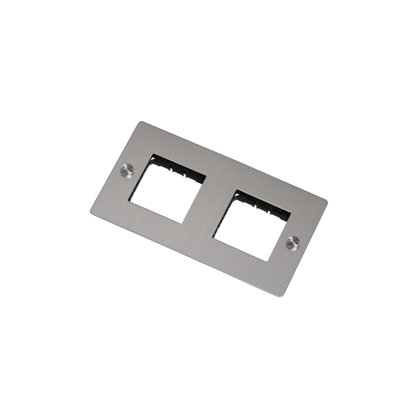 2G bagplade uden indsats (vandret), stål • Buster + Punch