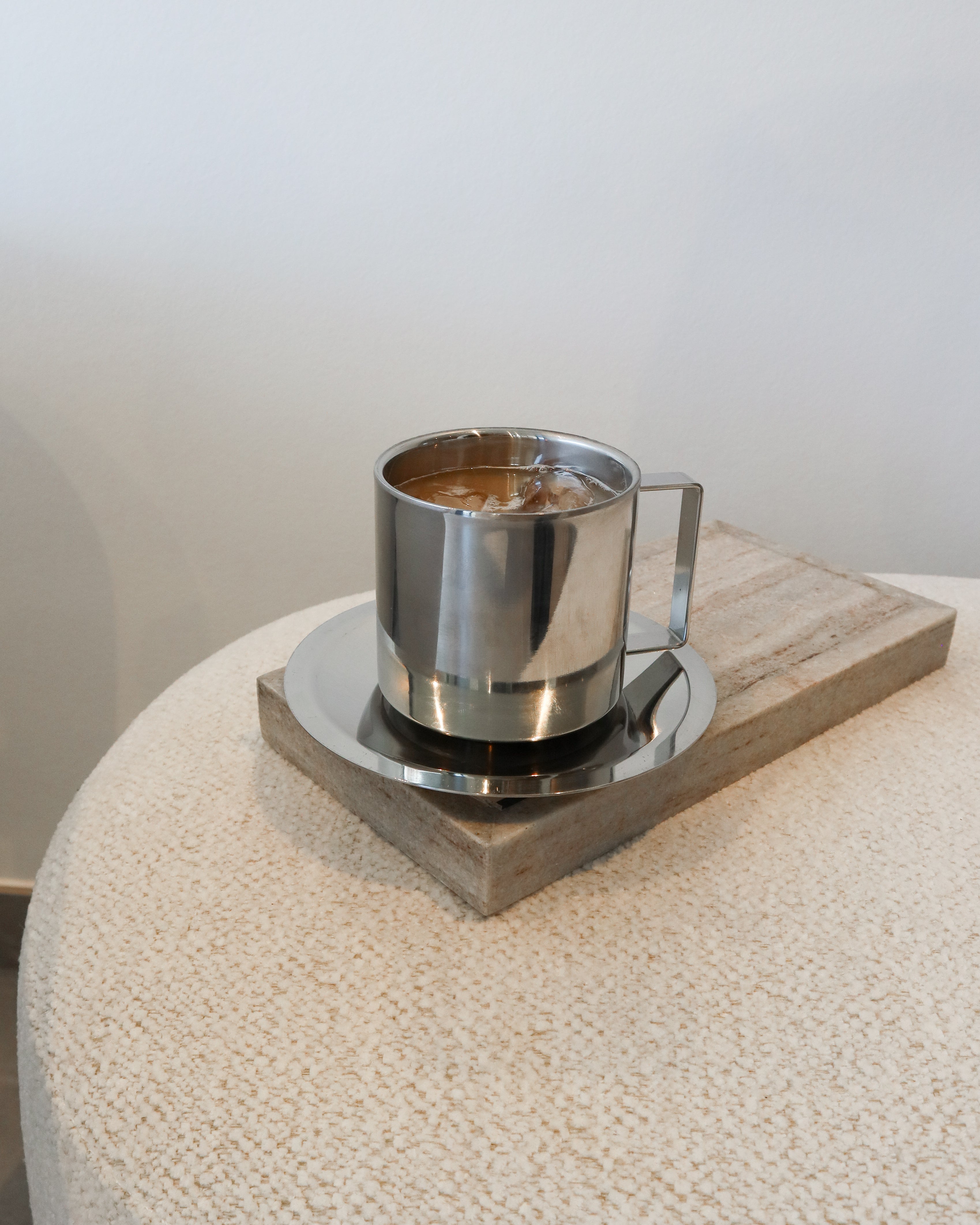 Kaffesæt Americano TRIO i rustfrit stål • NICHBA