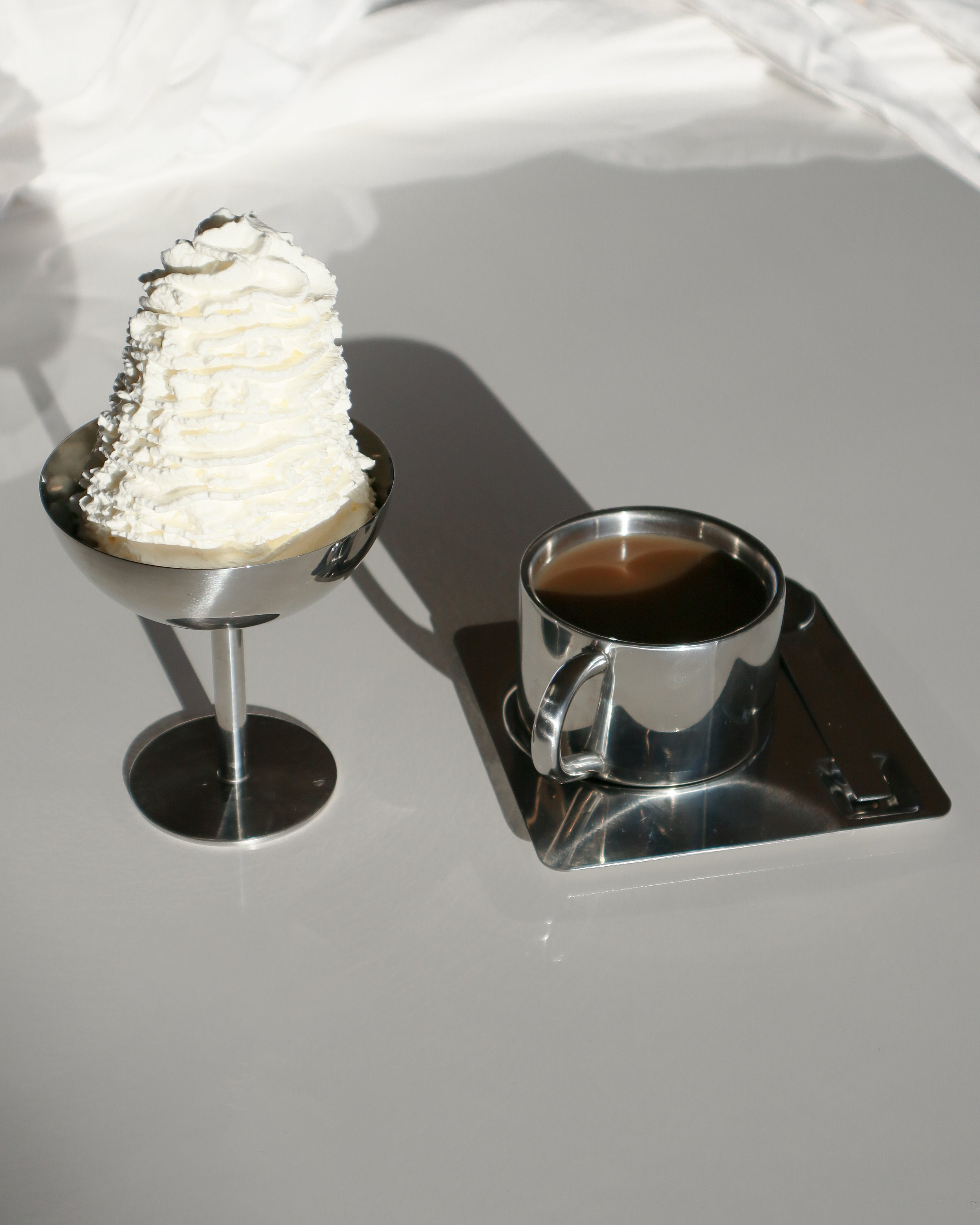 Isbæger i rustfrit stål, højt • NICHBA