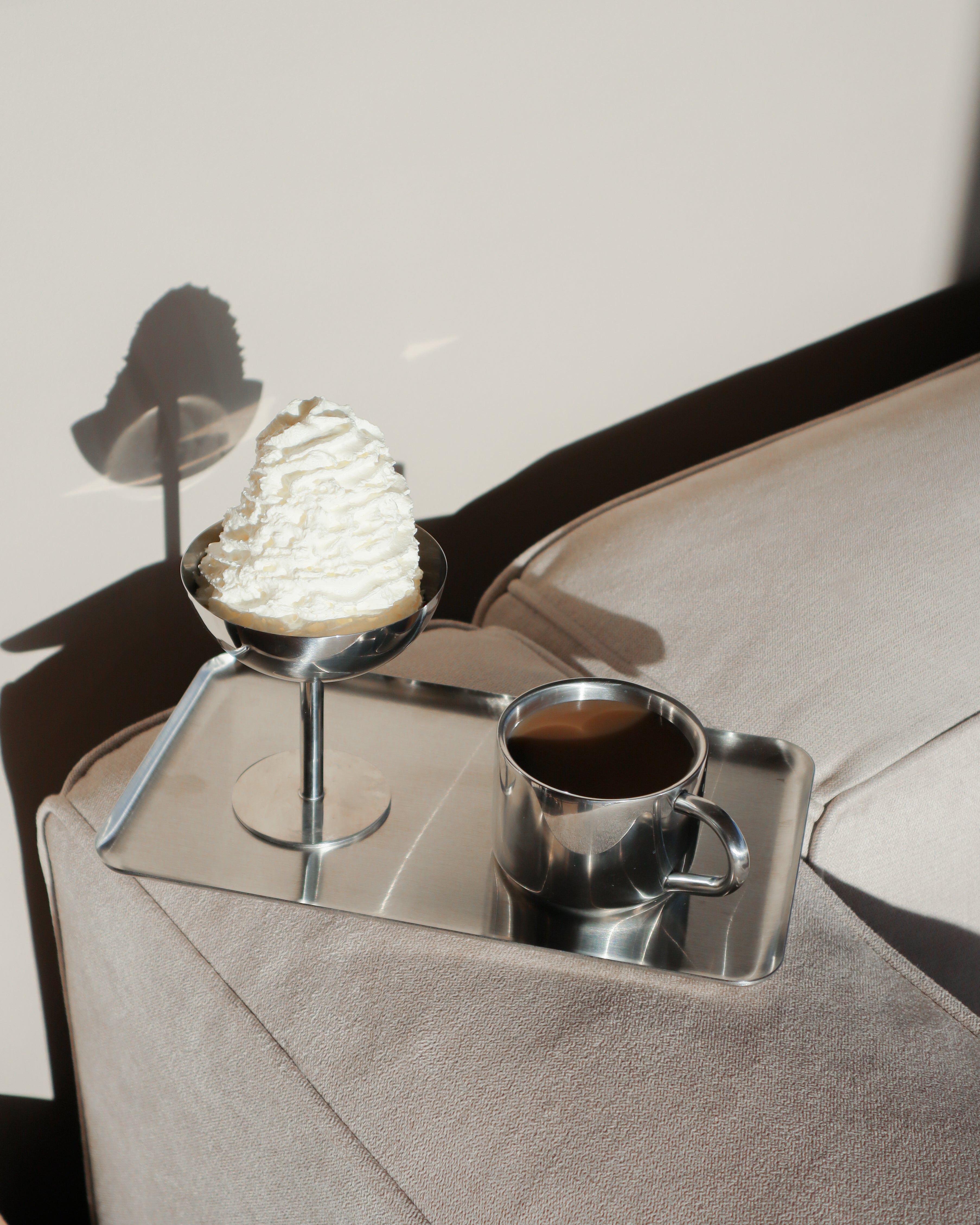 Kaffesæt Cappuccino TRIO rustfrit stål • NICHBA