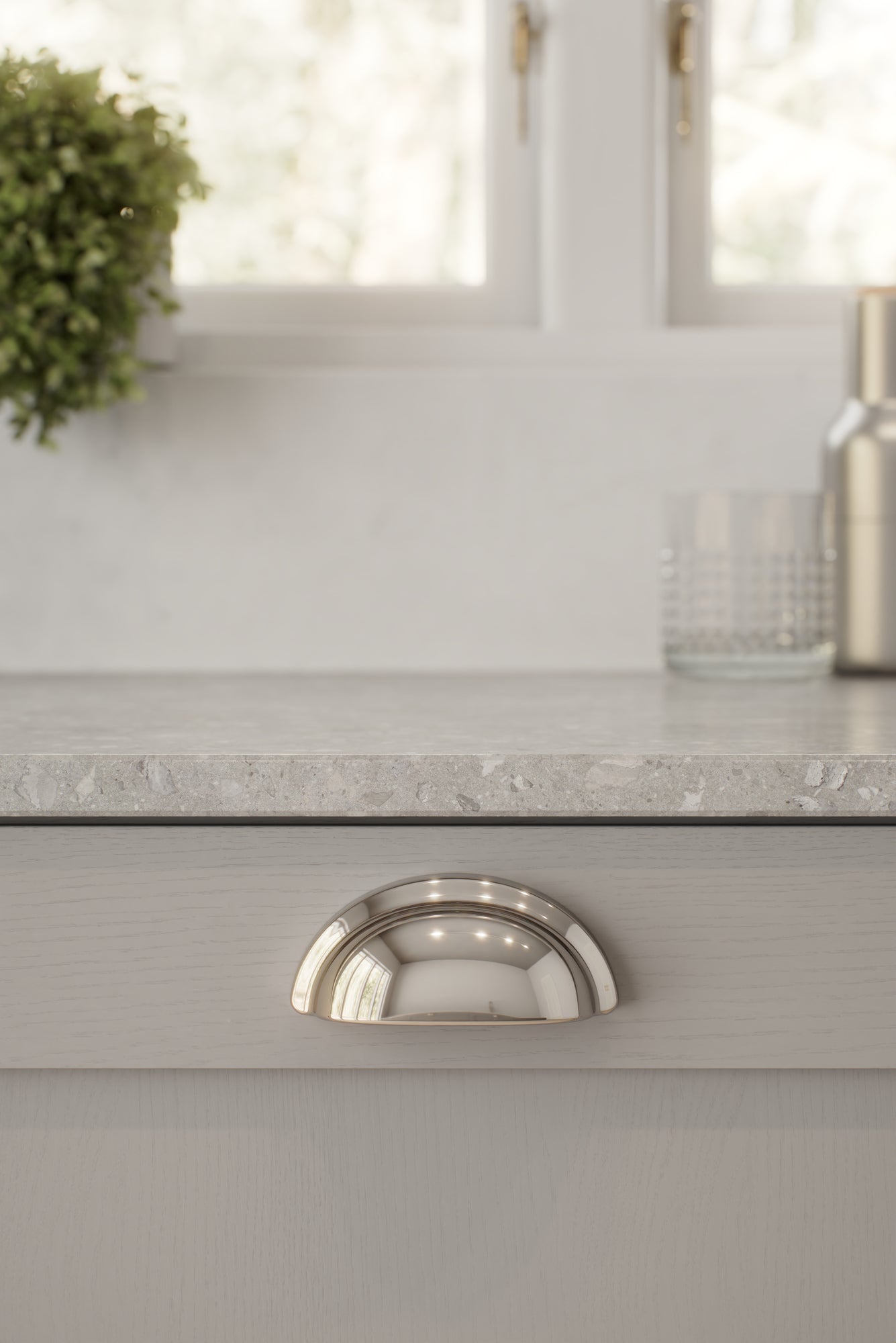 BARON greb, blank nikkel • Furnipart