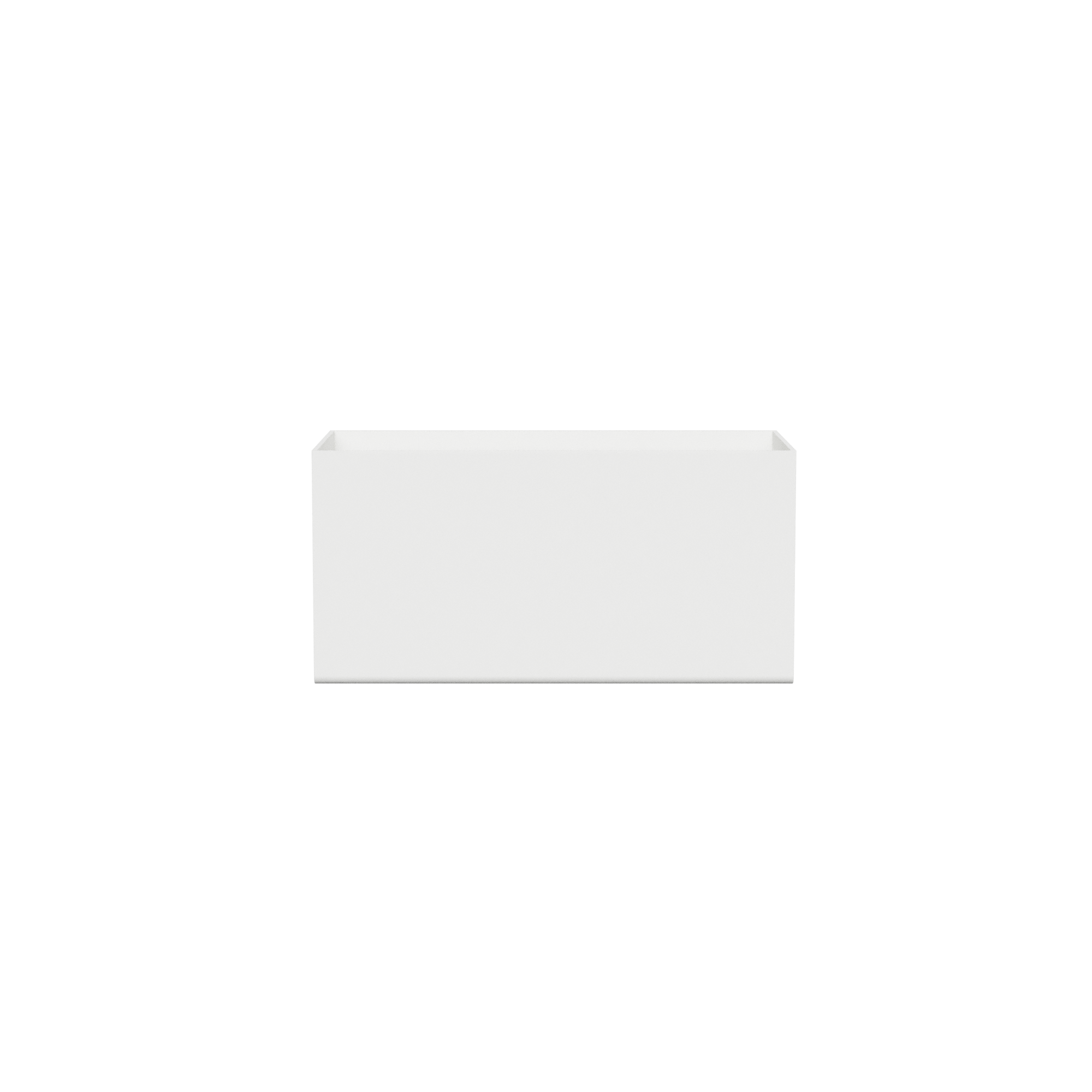 Brusehylde, hvid • NICHBA