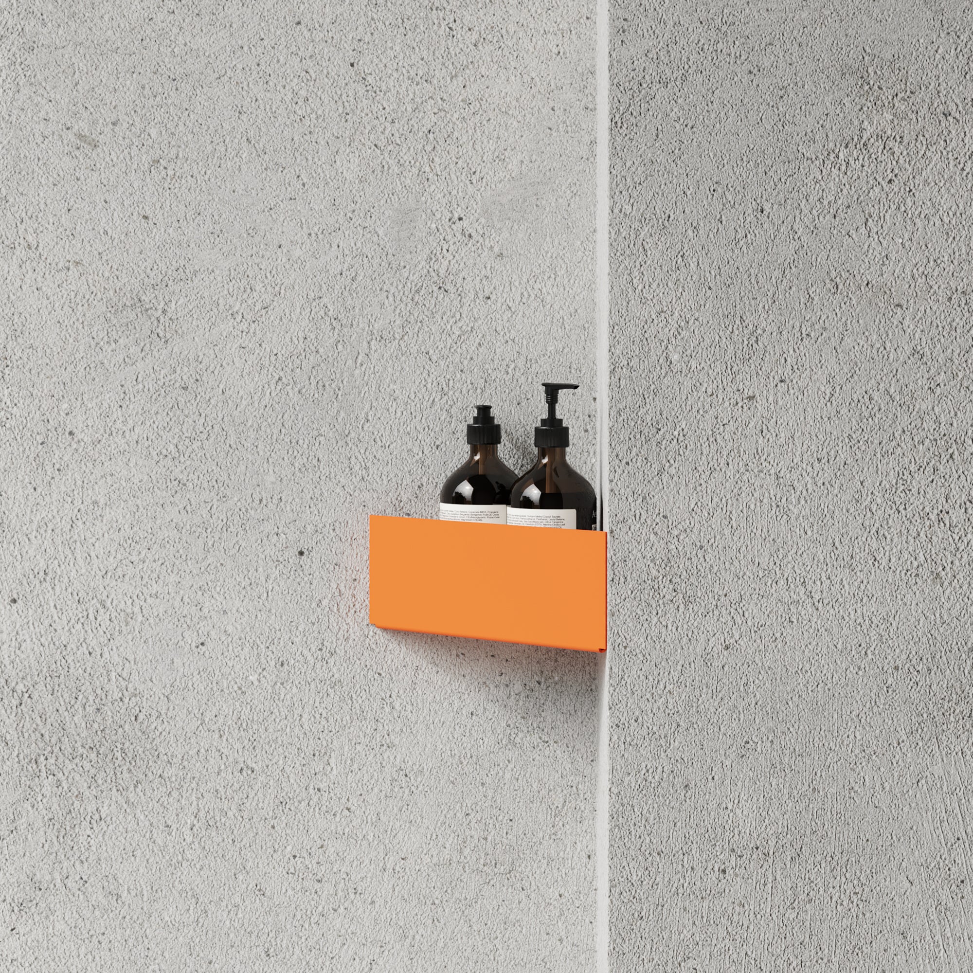 Brusehylde hjørne, orange • NICHBA