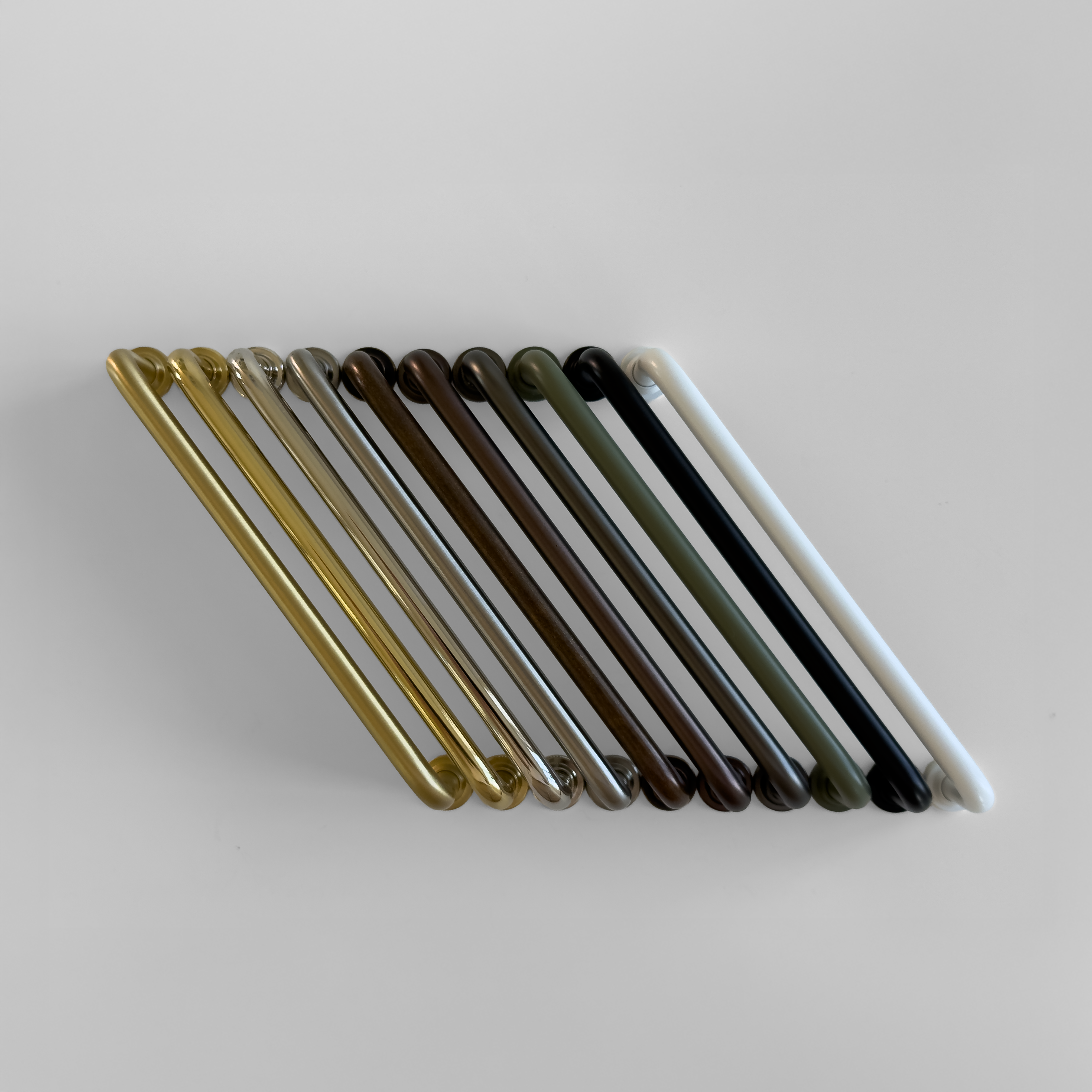 Frederiksberg - Küchengriff aus Messing in mattschwarz