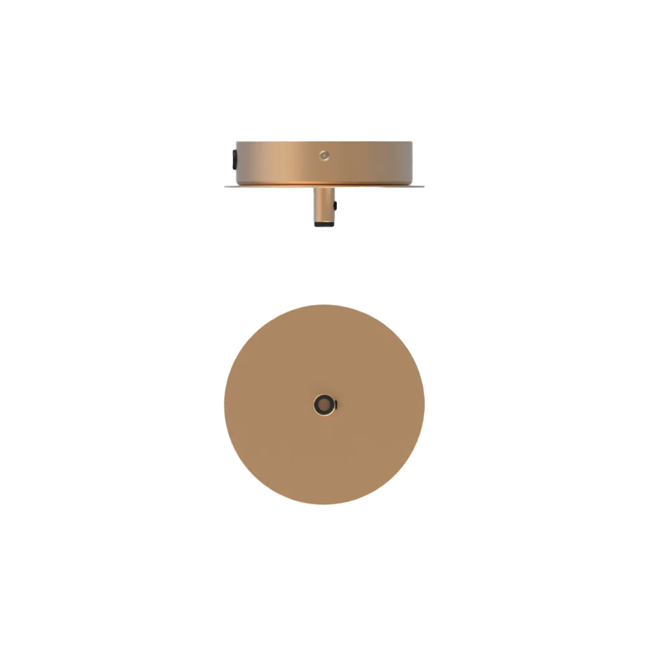 Ceiling Plate 1 loftroset, nordic gold • NUURA