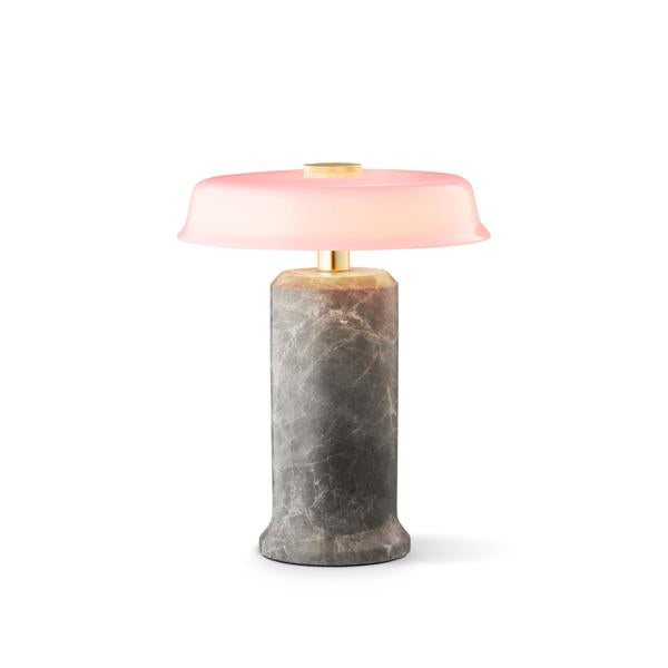 TRIP No. 2 portable bordlampe, silver/rose• Design by Us