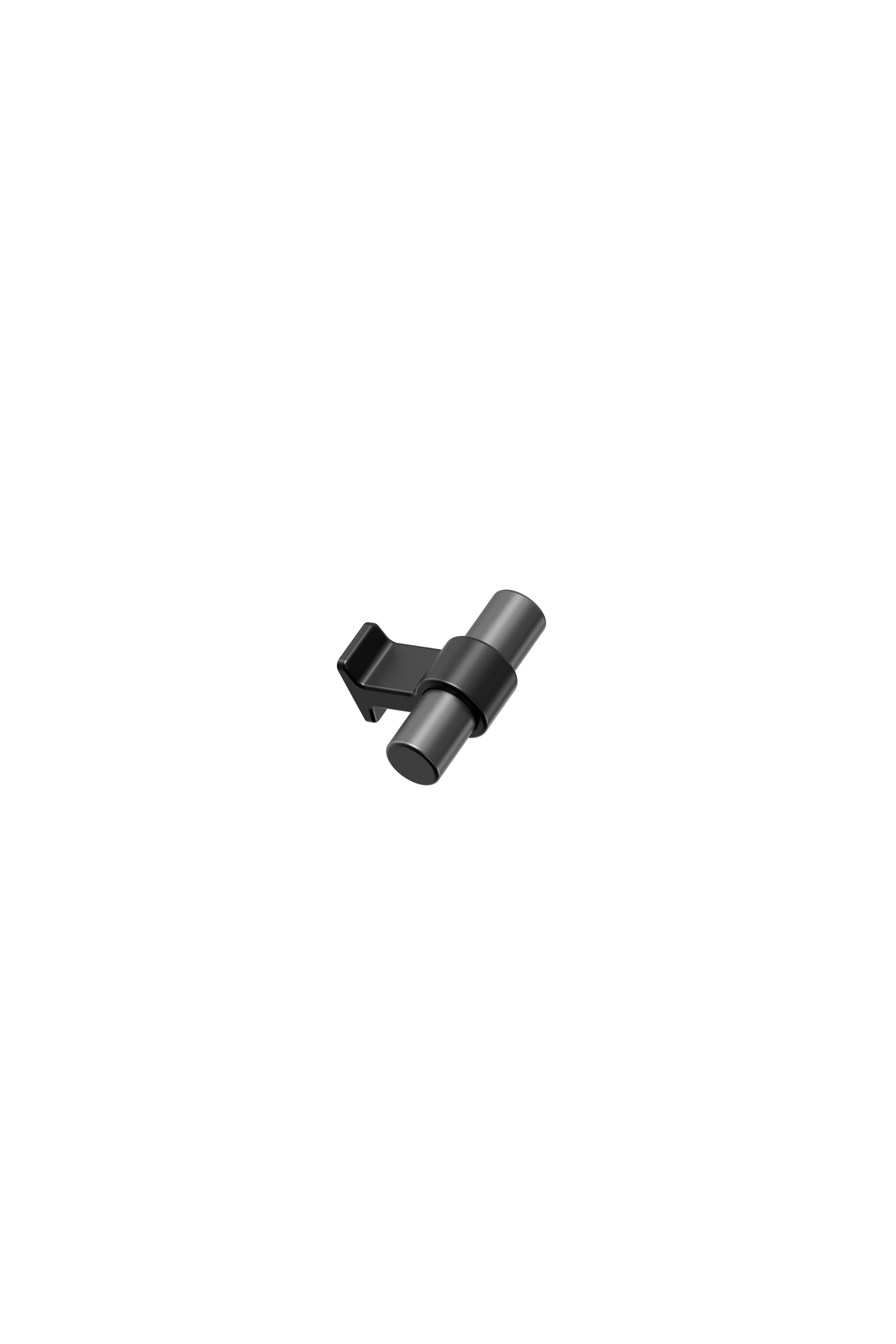 BOND knop, aluminium og zink, antracit og sort • Furnipart