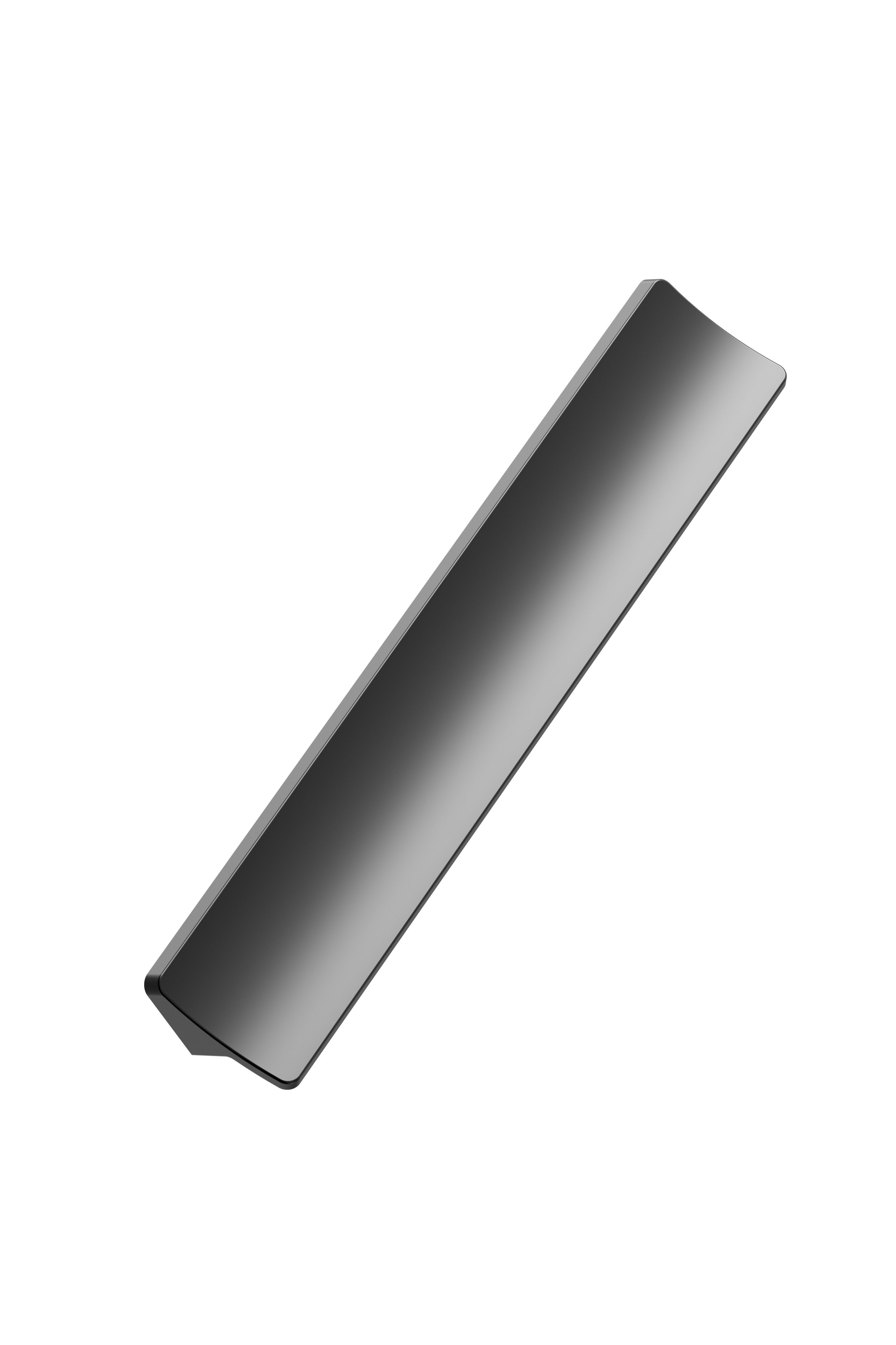 CIEL greb, aluminium, sort • Furnipart