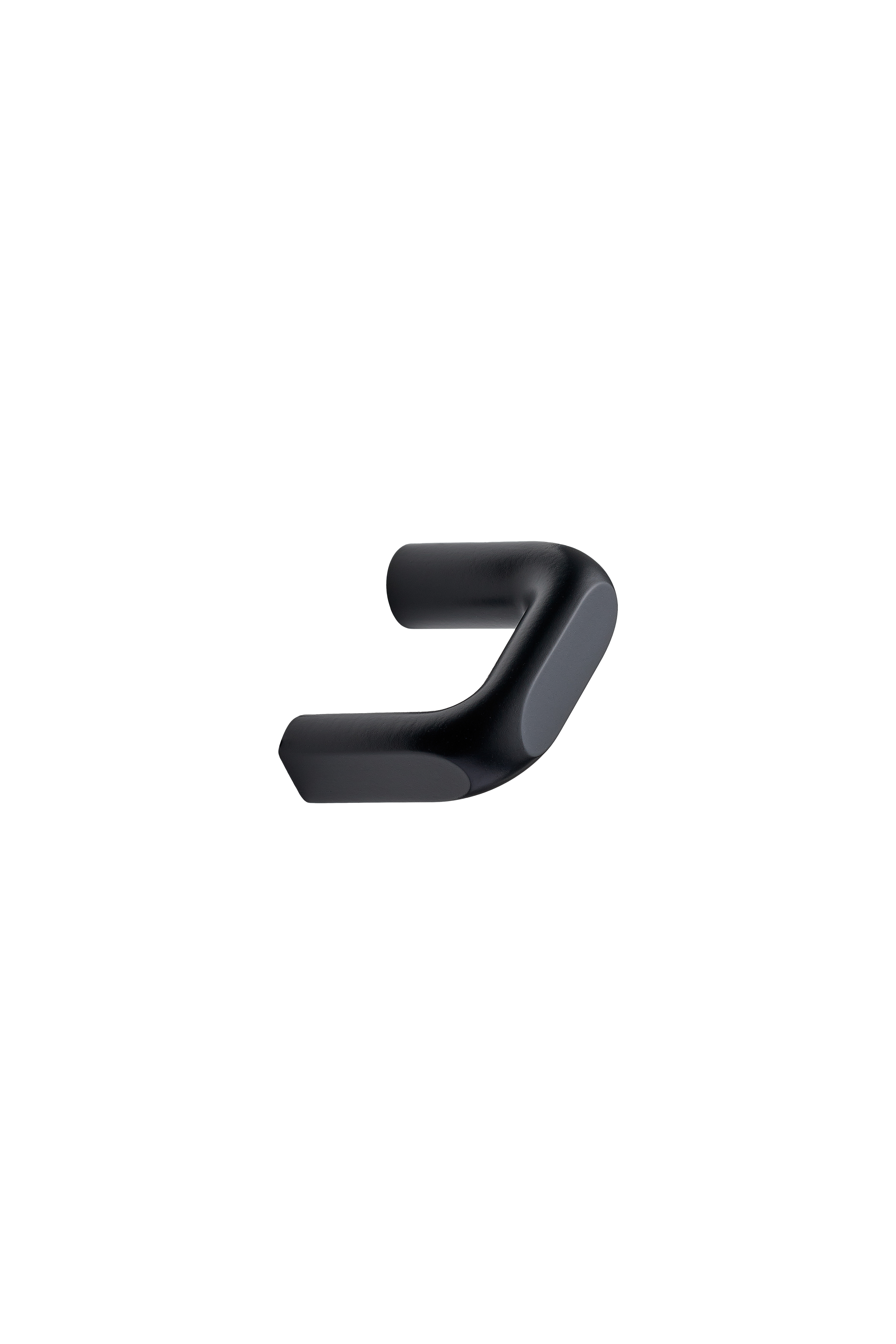 UNIFY knop, zink, sort • Furnipart