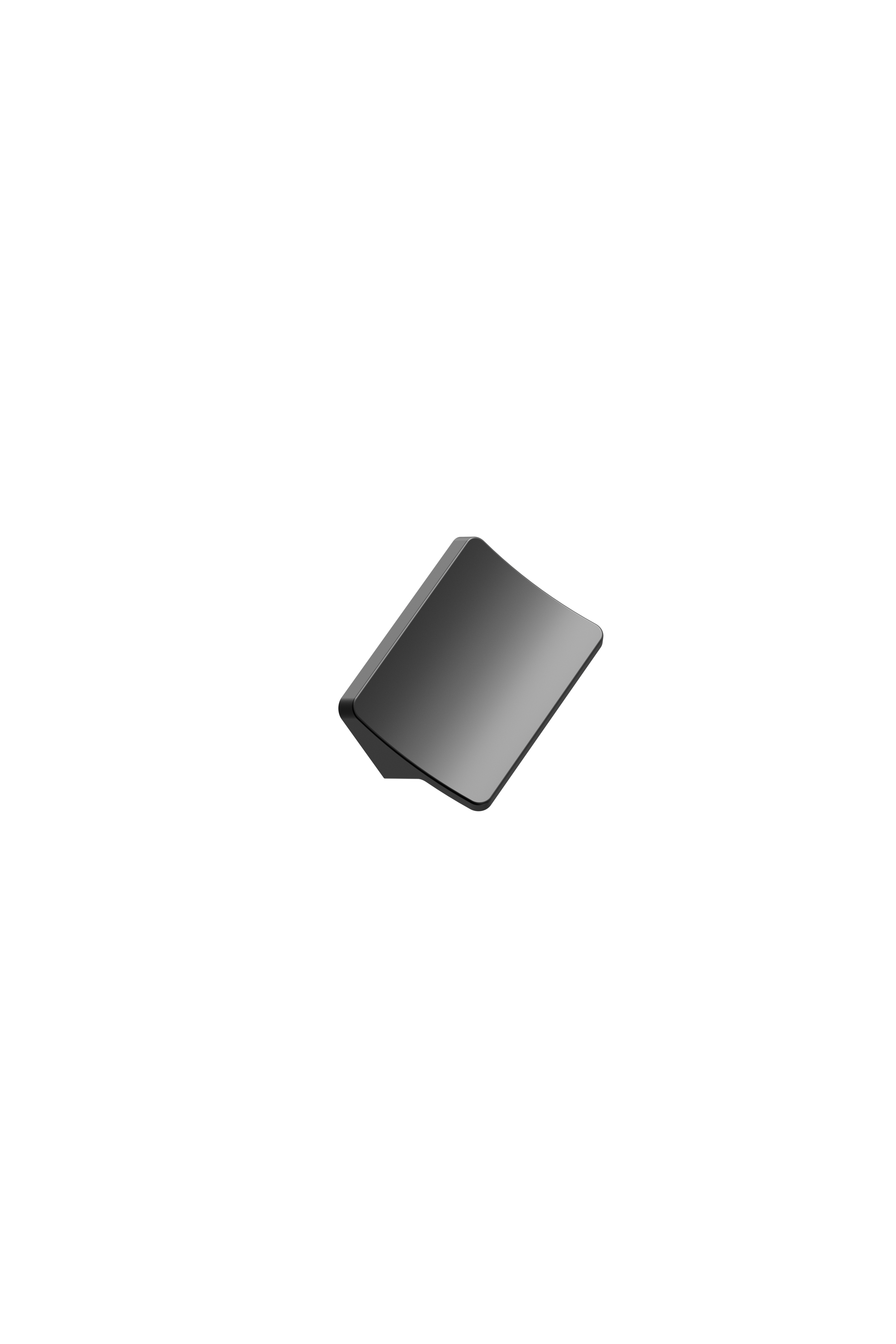 CIEL greb, aluminium, sort • Furnipart