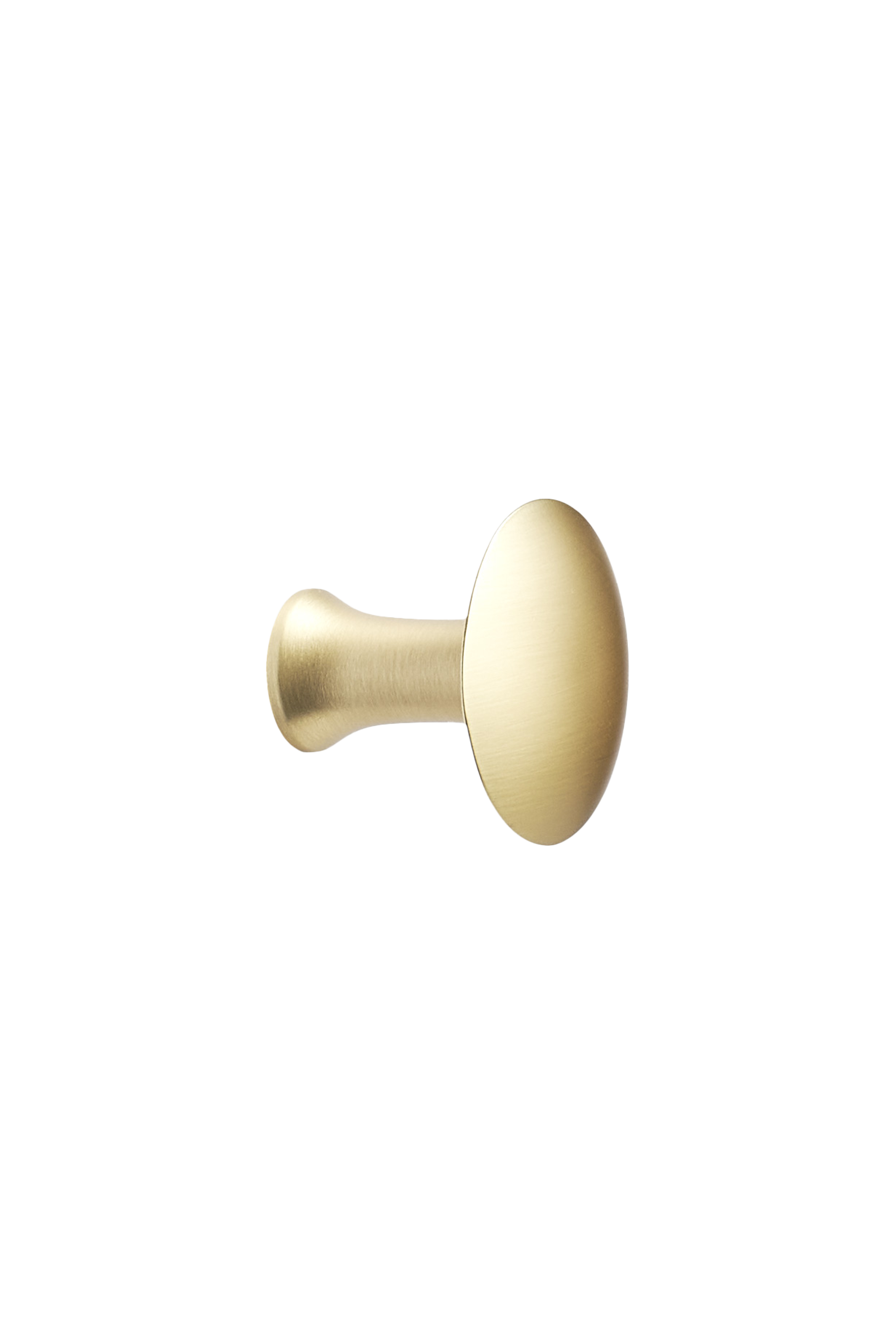 CASTLE w/O-ring knop, zink, messing • Furnipart