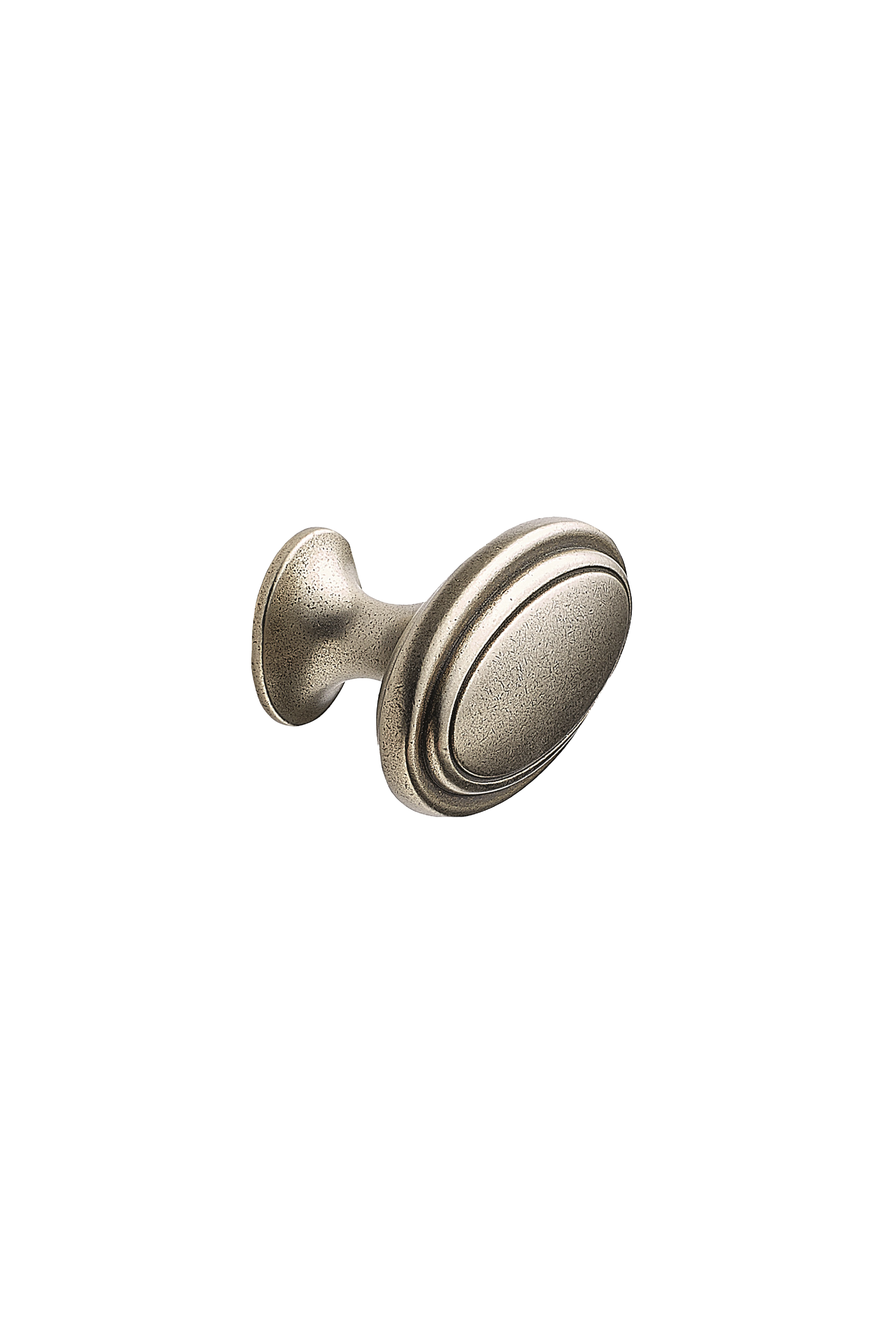 OVAL knop, zink, antik og sort • Furnipart