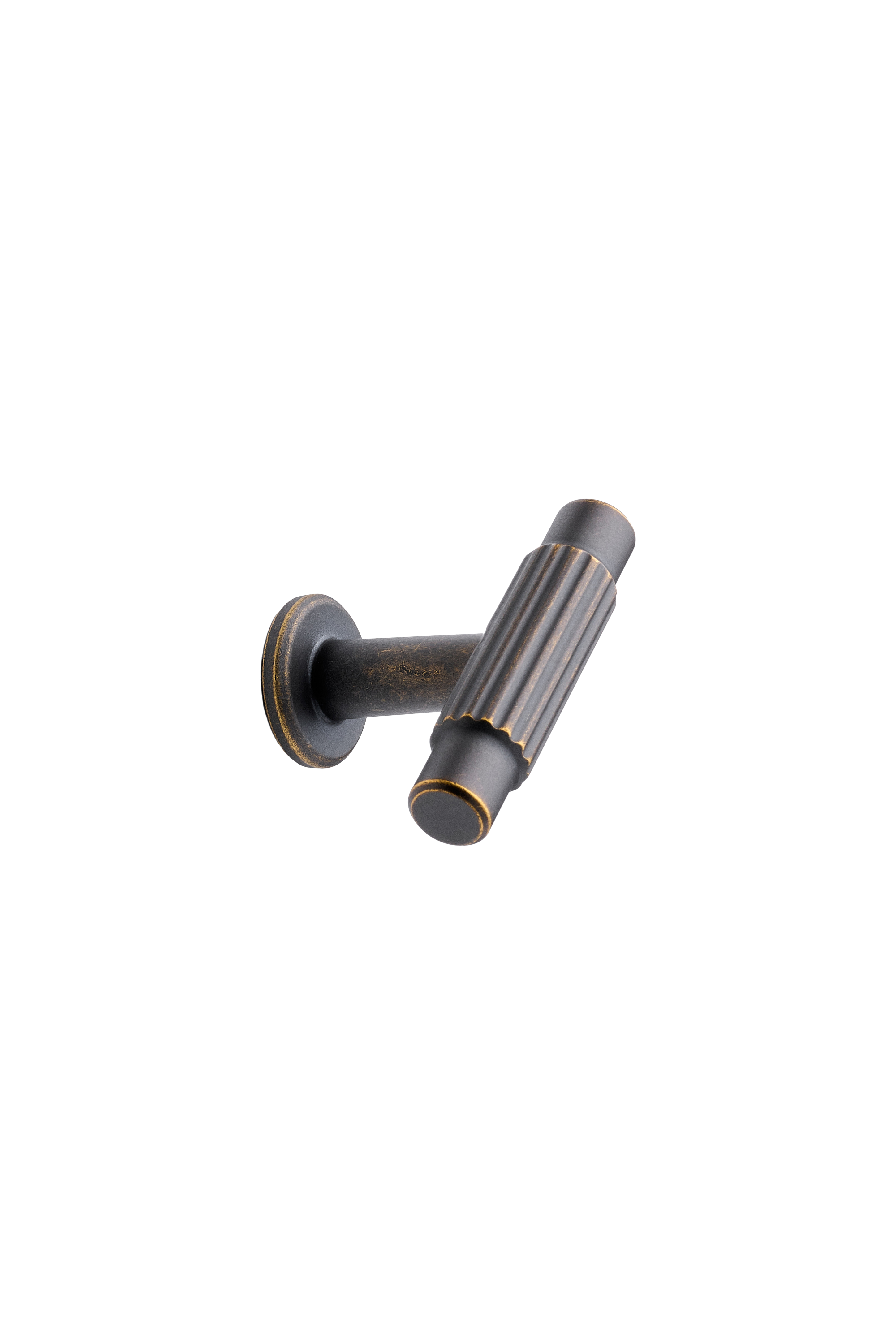 VILLA T knop, zink, antik • Furnipart