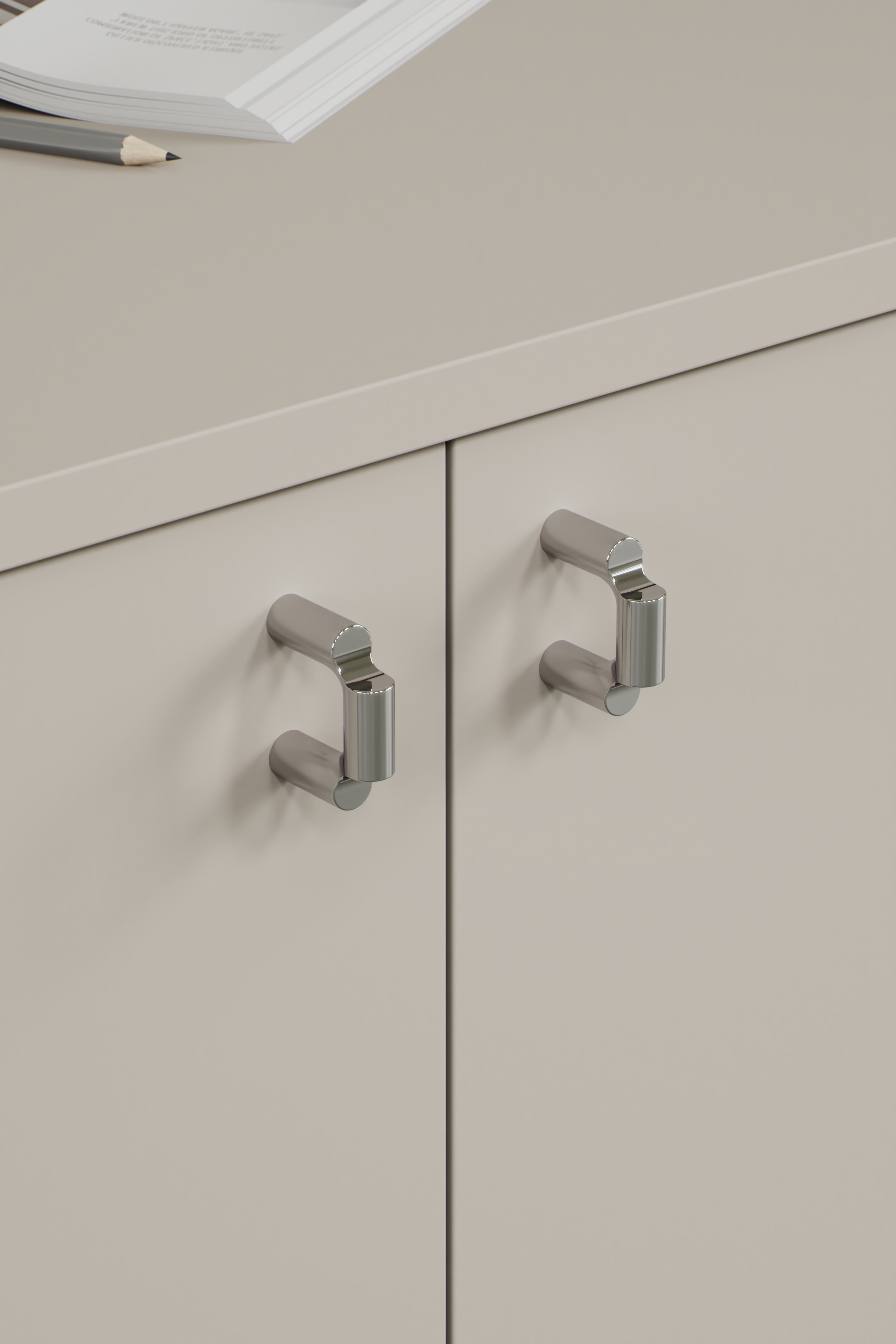 BREAK knop, zink, krom • Furnipart