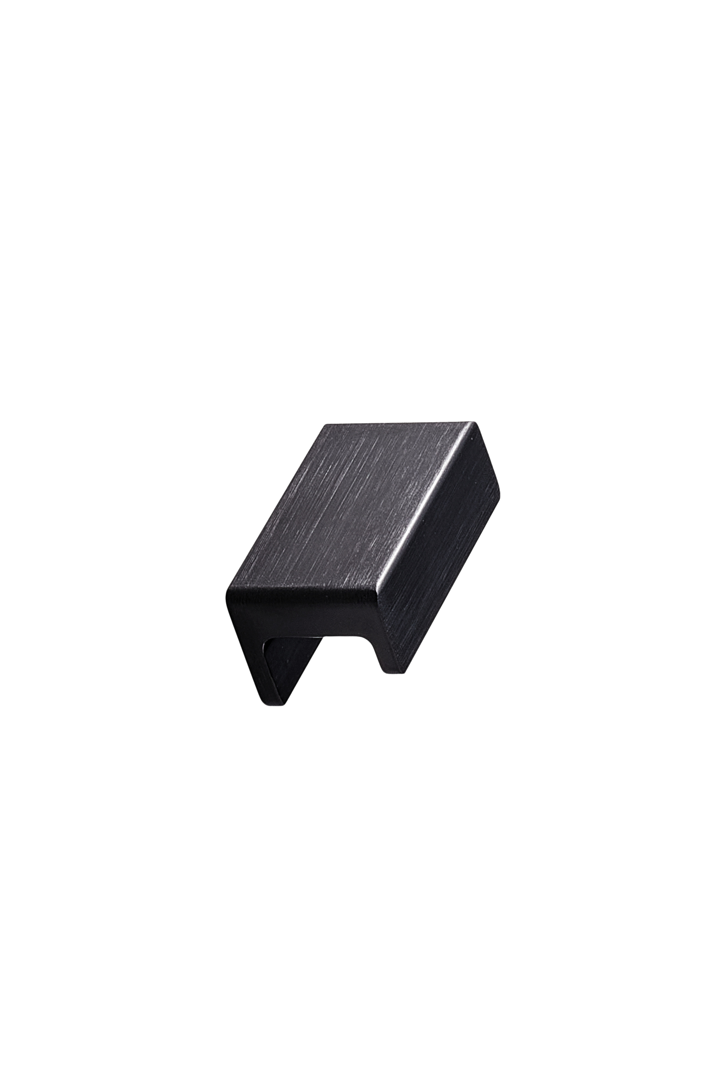 STATION knop, aluminium, sort • Furnipart