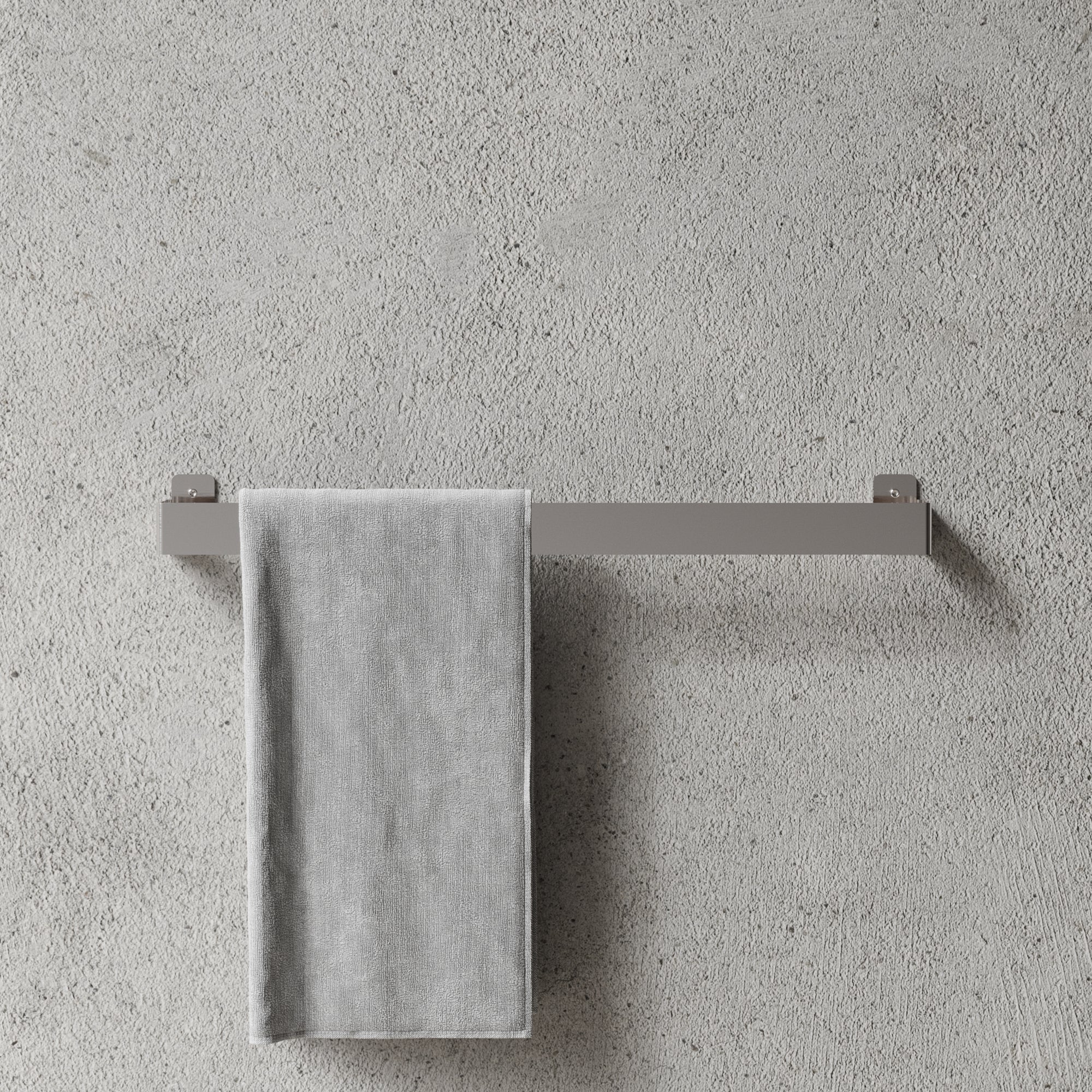 Håndklædeholder, rustfrit stål • NICHBA