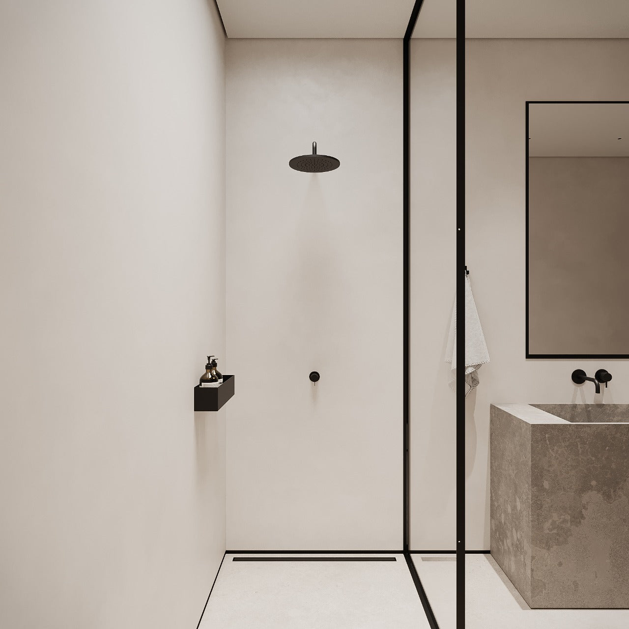 Brusehylde, sort • NICHBA