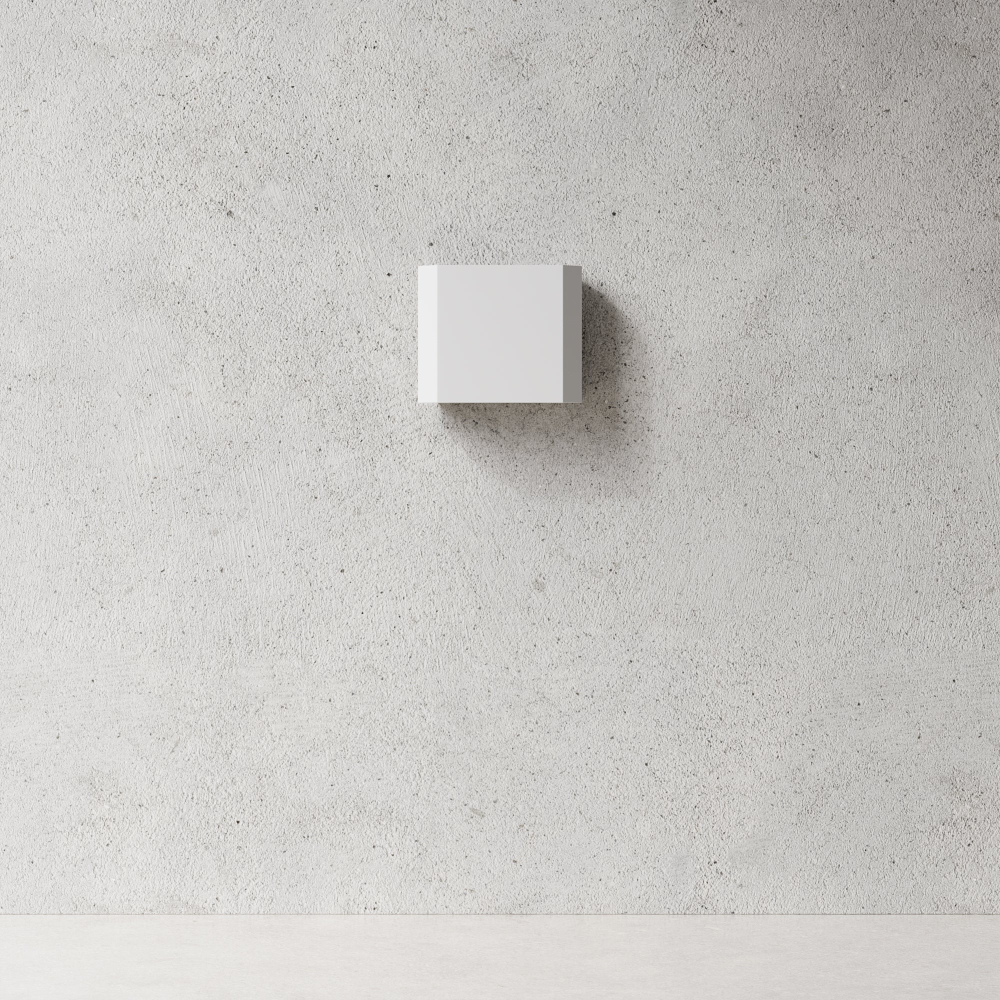 Papirdispenser, hvid • NICHBA