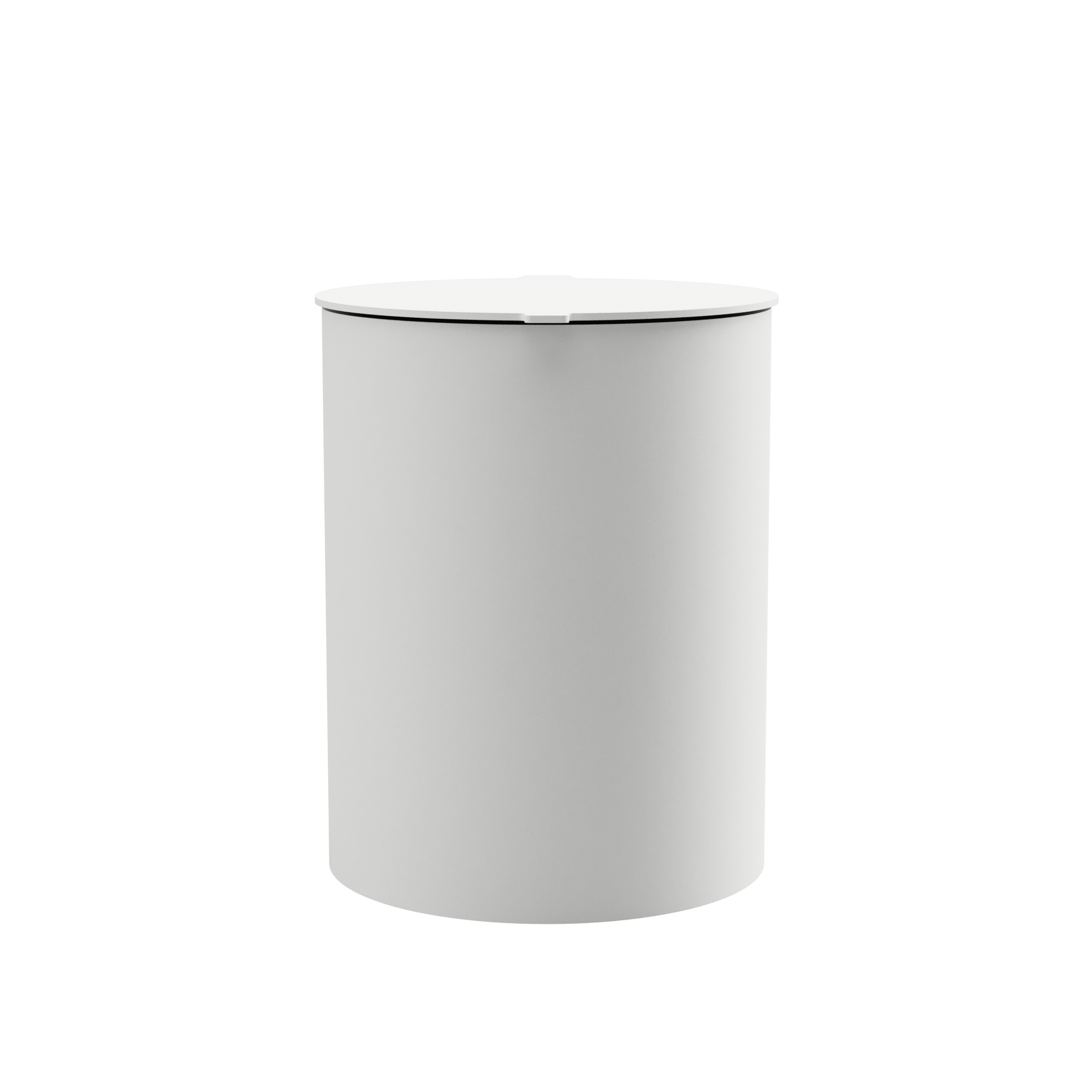 Toiletspand, hvid • NICHBA