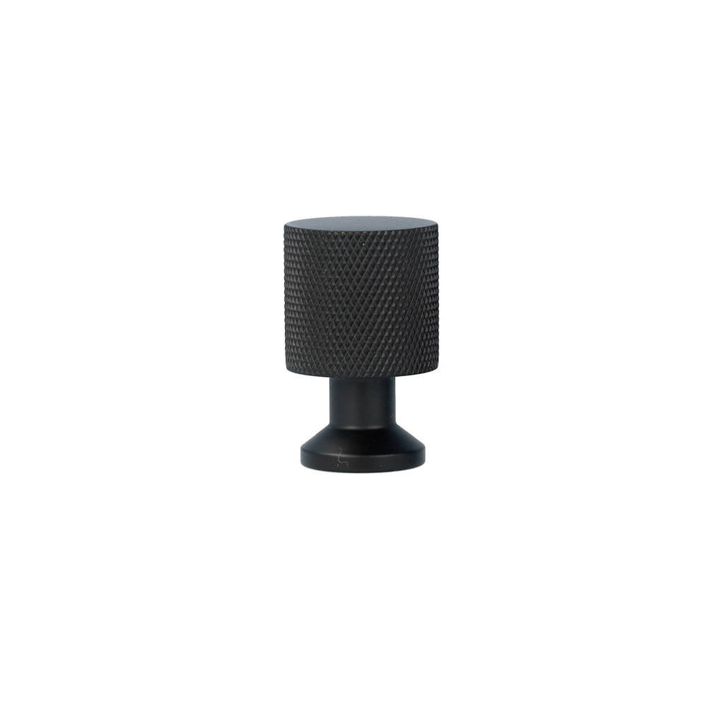 Østerbro - Möbelknopf aus brüniertem Messing mit Diamantschliff