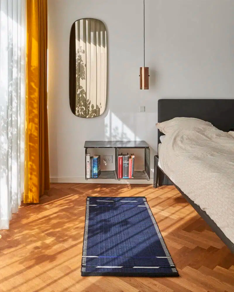 Tæppe VK-4, blå • NORDICMODERN