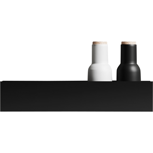 Væghylde 40U, sort • NICHBA