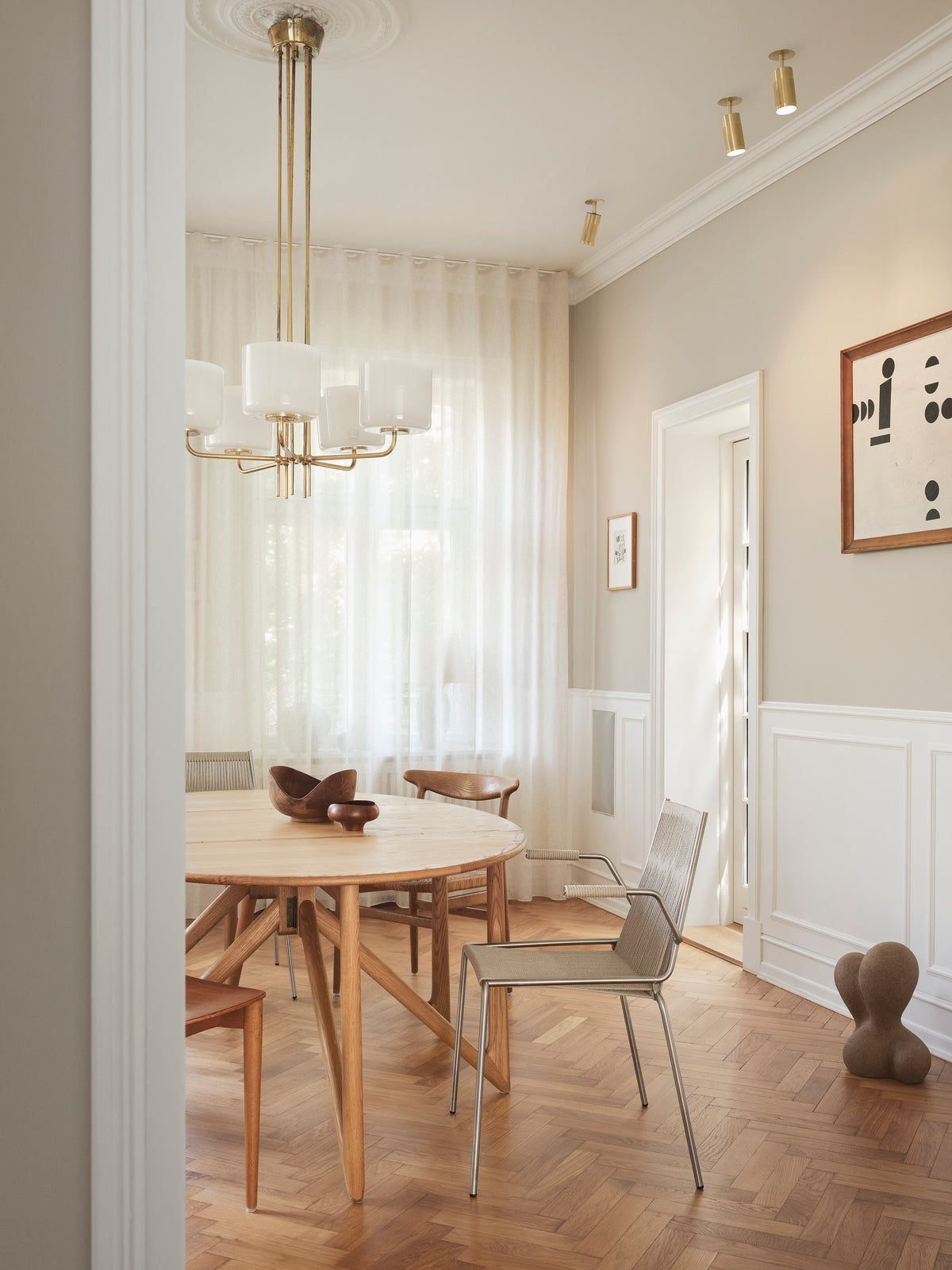 Patrone Deckenspot mit Abdeckplatte - Box-Fit, Messing • Thorup Copenhagen - Copenhagenhomedesign
