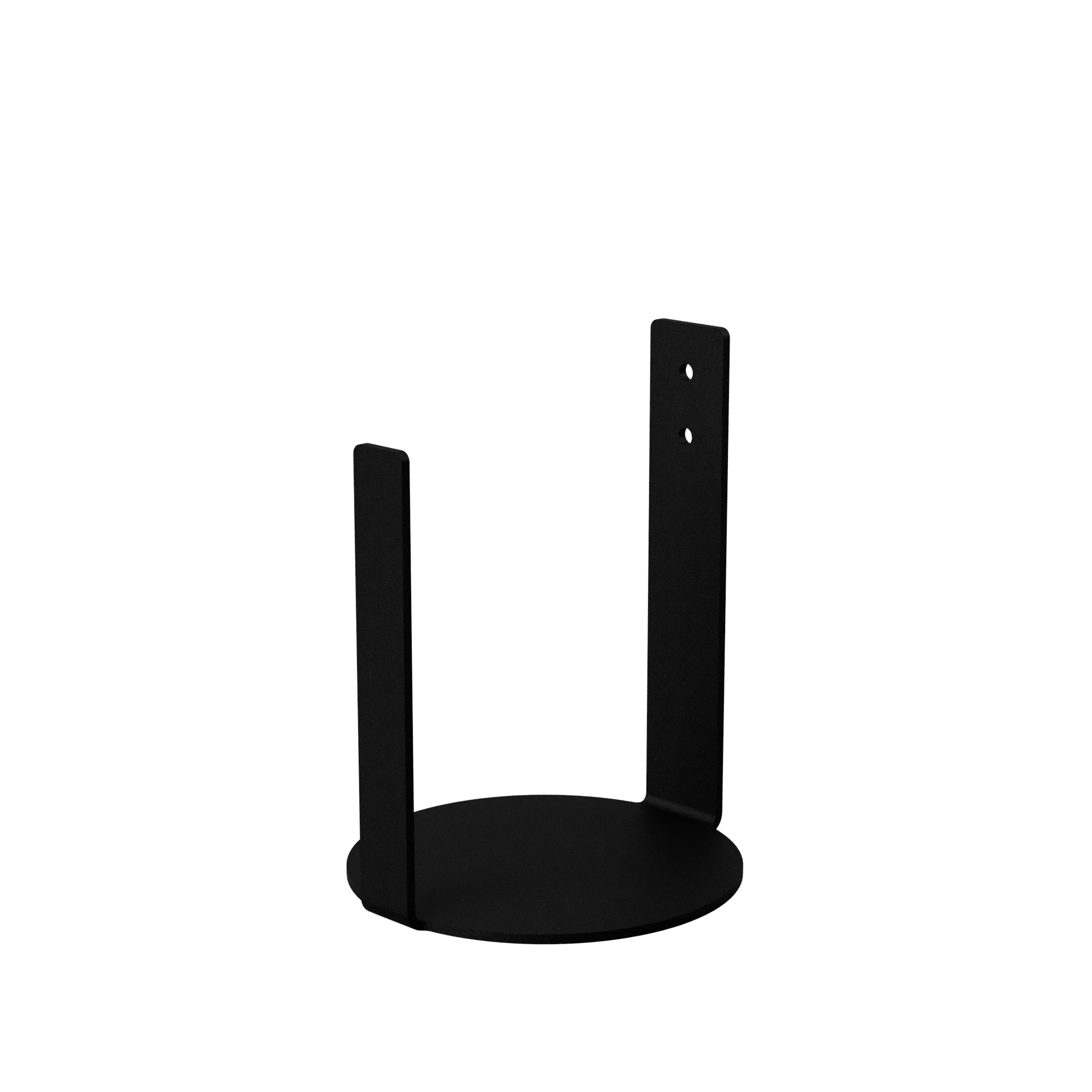 Ekstra toiletrulleholder (reserve), sort • NICHBA