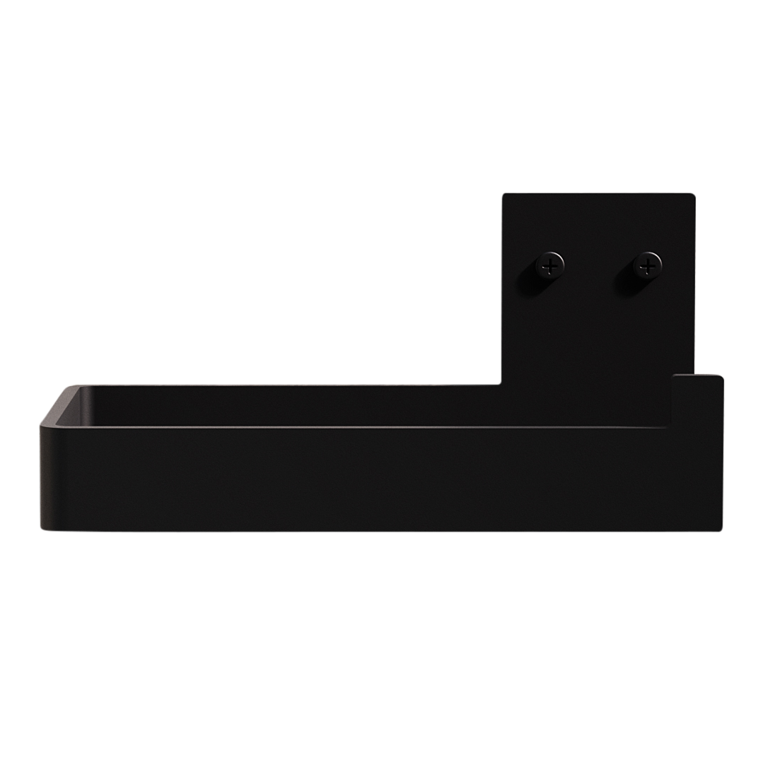 Toiletrulleholder, sort • NICHBA