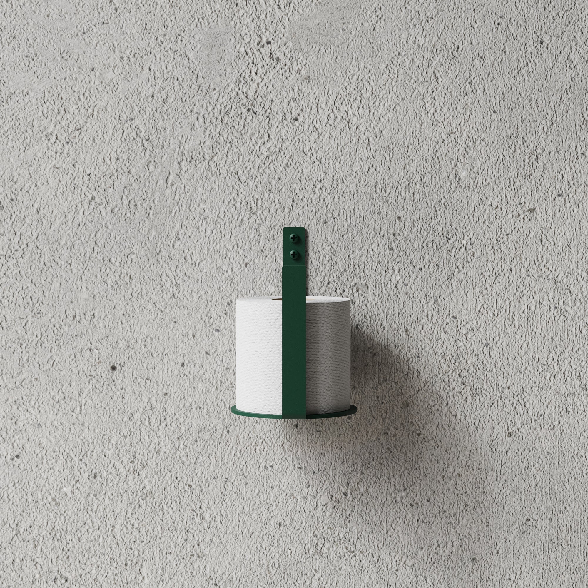 Ekstra toiletrulleholder (reserve), grøn • NICHBA