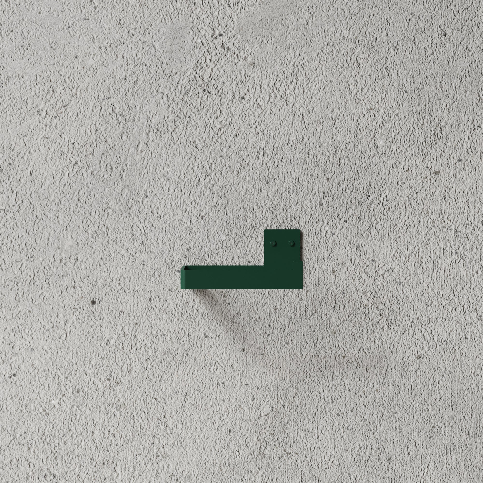 Toiletrulleholder, grøn • NICHBA