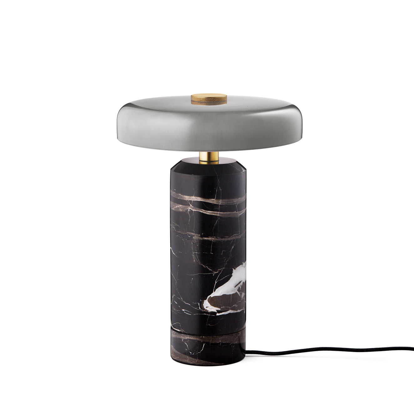 Trip Portable bordlampe, ash/grey glossy • Design by Us
