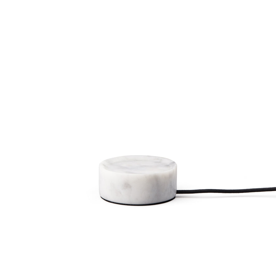 Trip Portable bordlampe, carrara/opal glossy • Design by Us