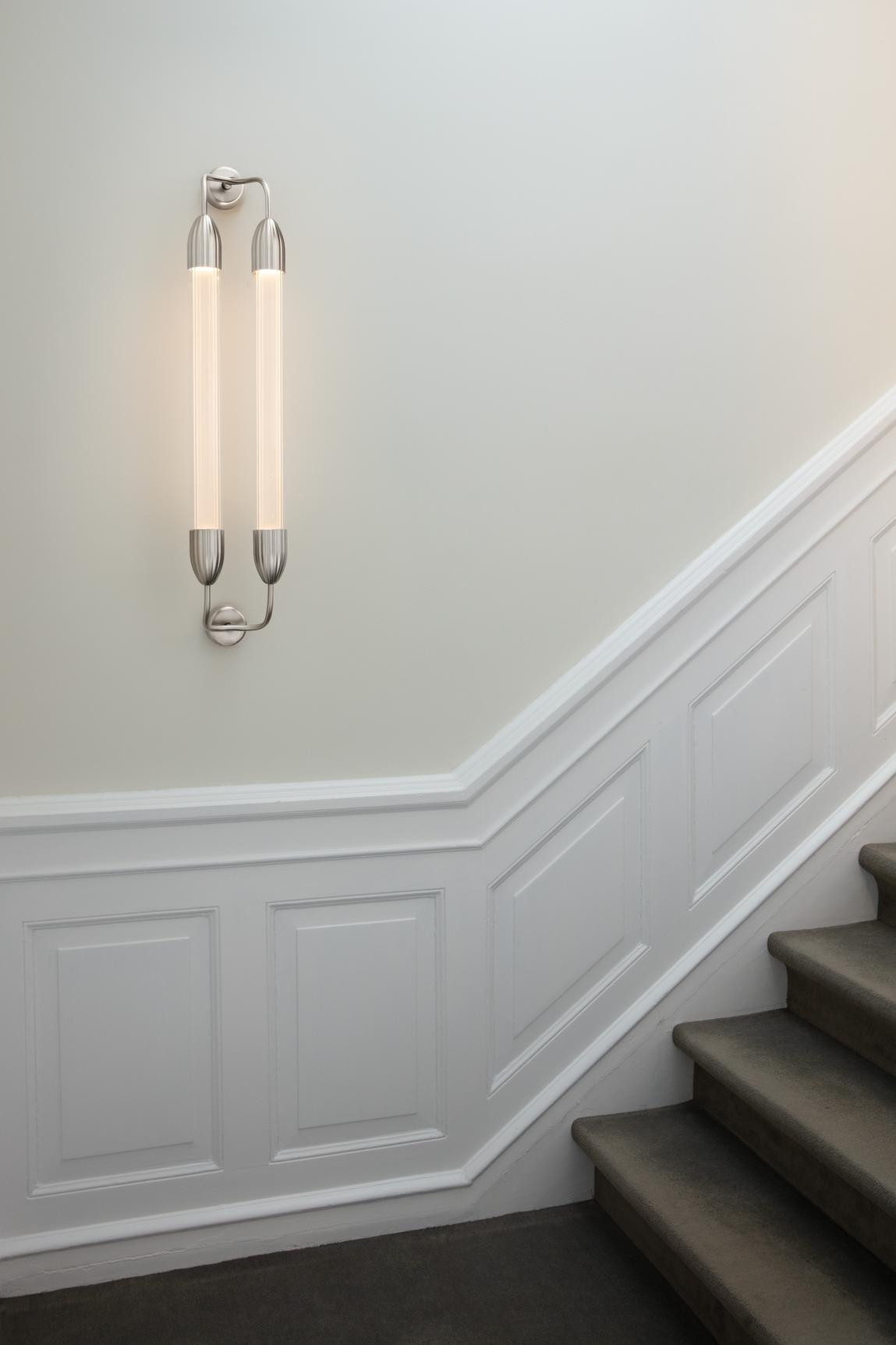 Lemon Squeeze Wall Double, væglampe, poleret stål • UMAGE