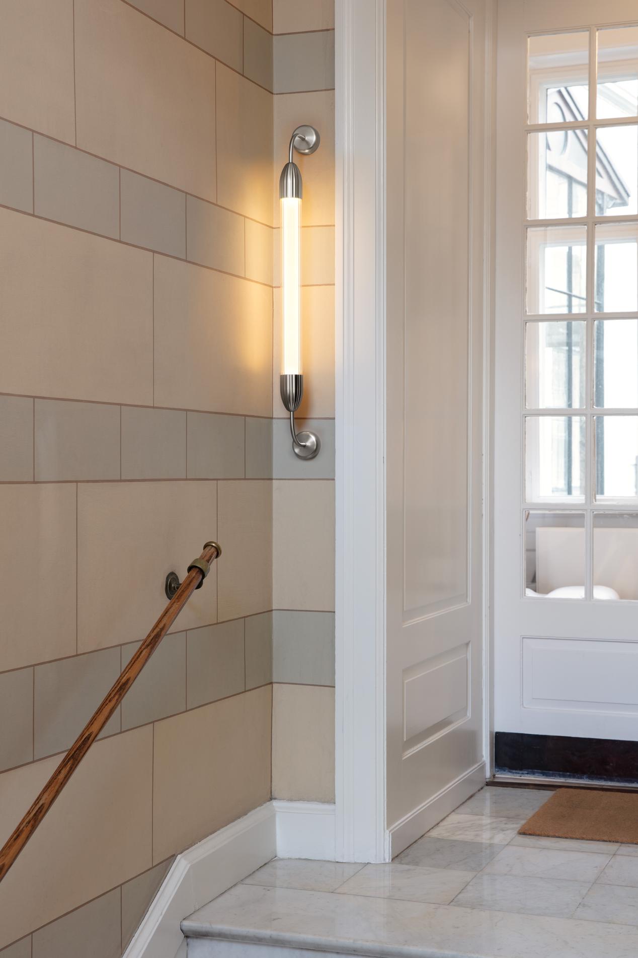 Lemon Squeeze Wall Single, væglampe, poleret stål • UMAGE