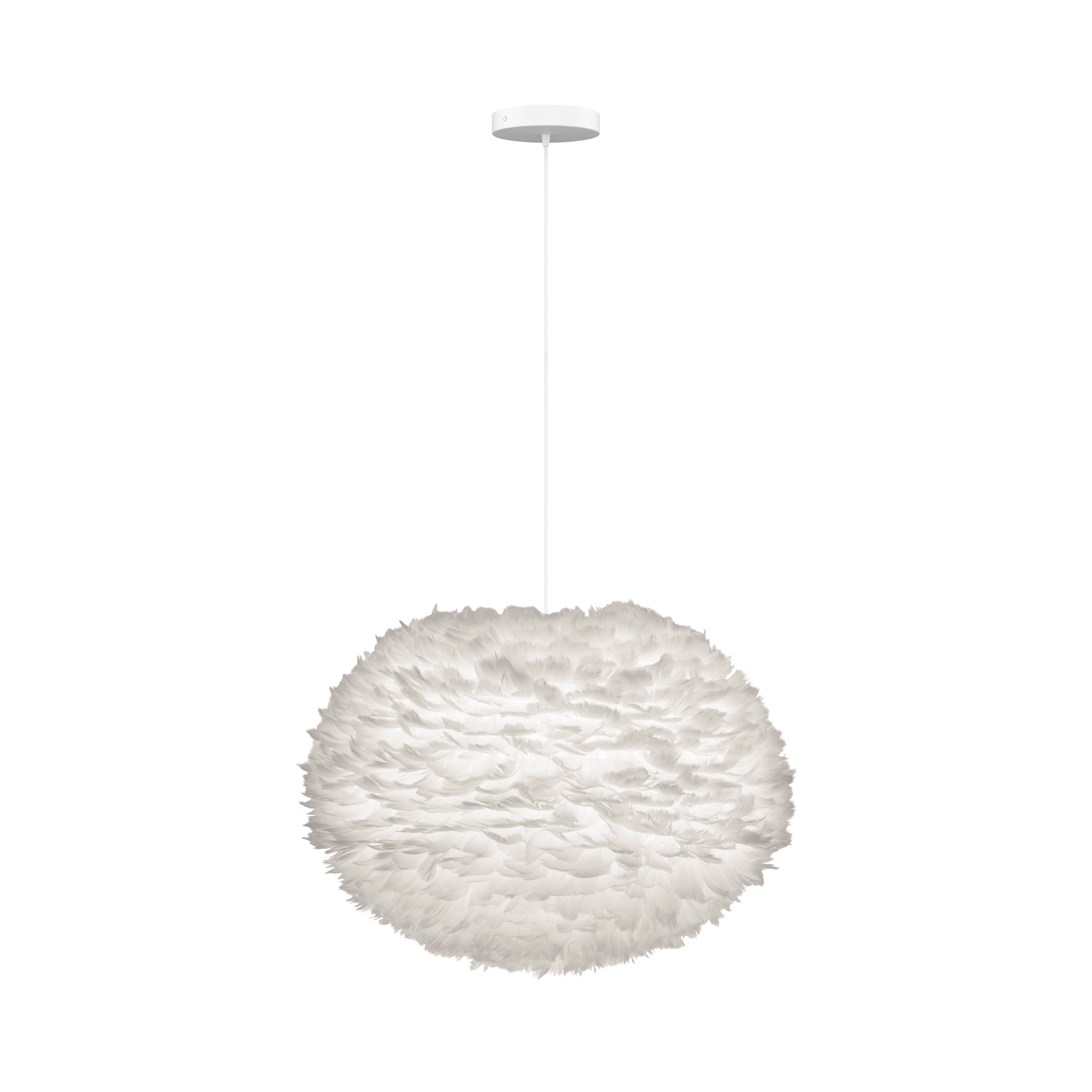 Eos pendel med roset, hvid • UMAGE