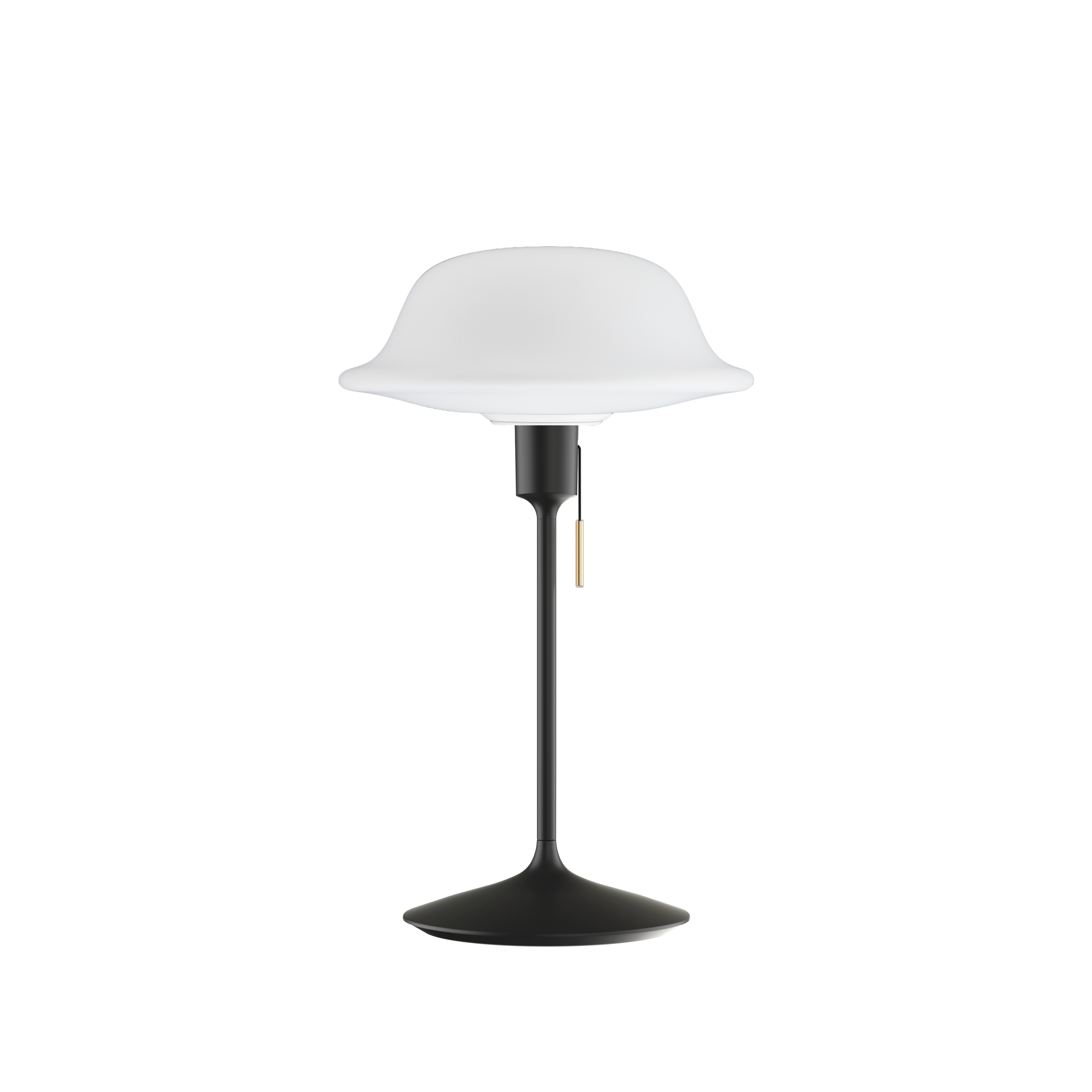 Butler bordlampe, hvid og sort • UMAGE