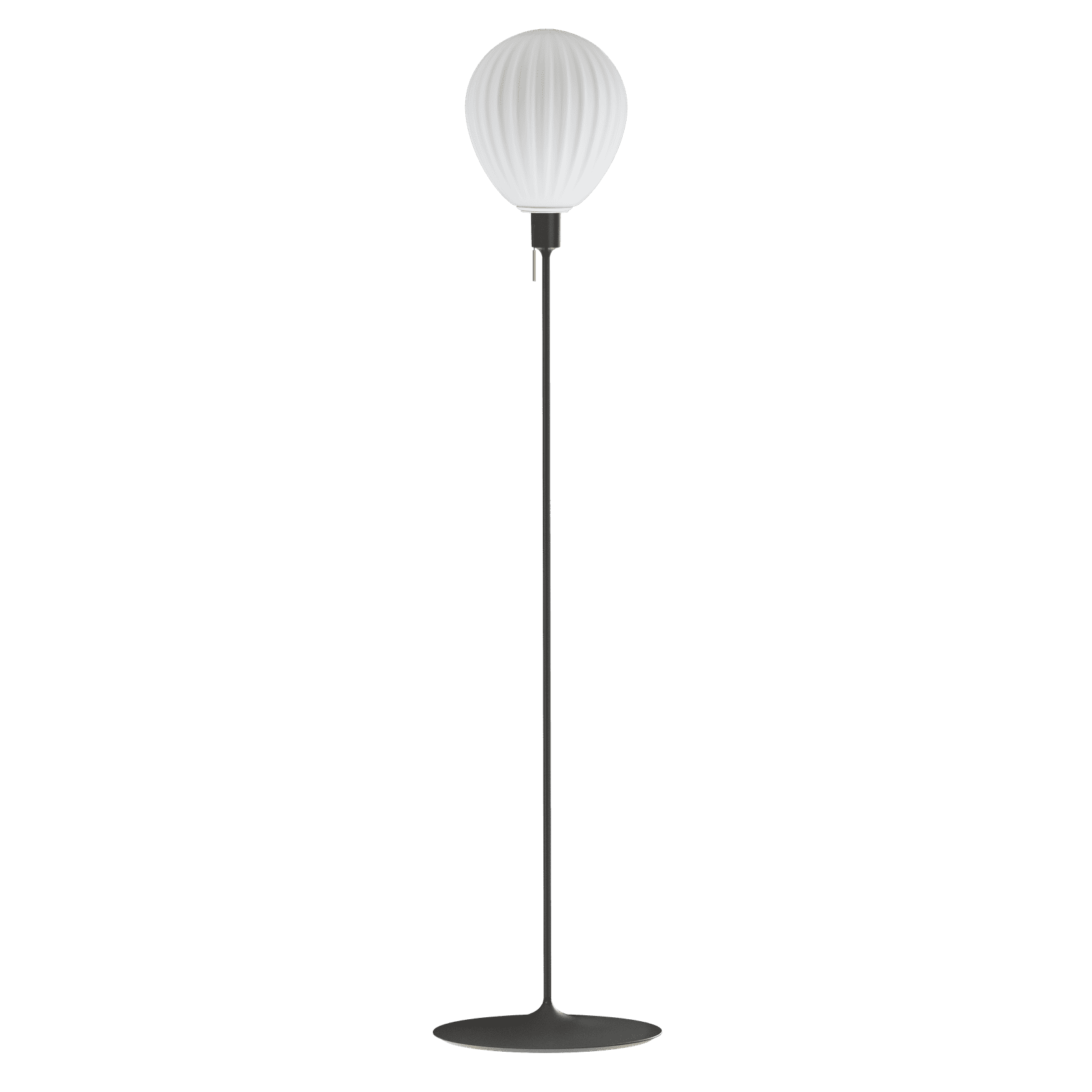 Around the World gulvlampe, hvid og sort • UMAGE