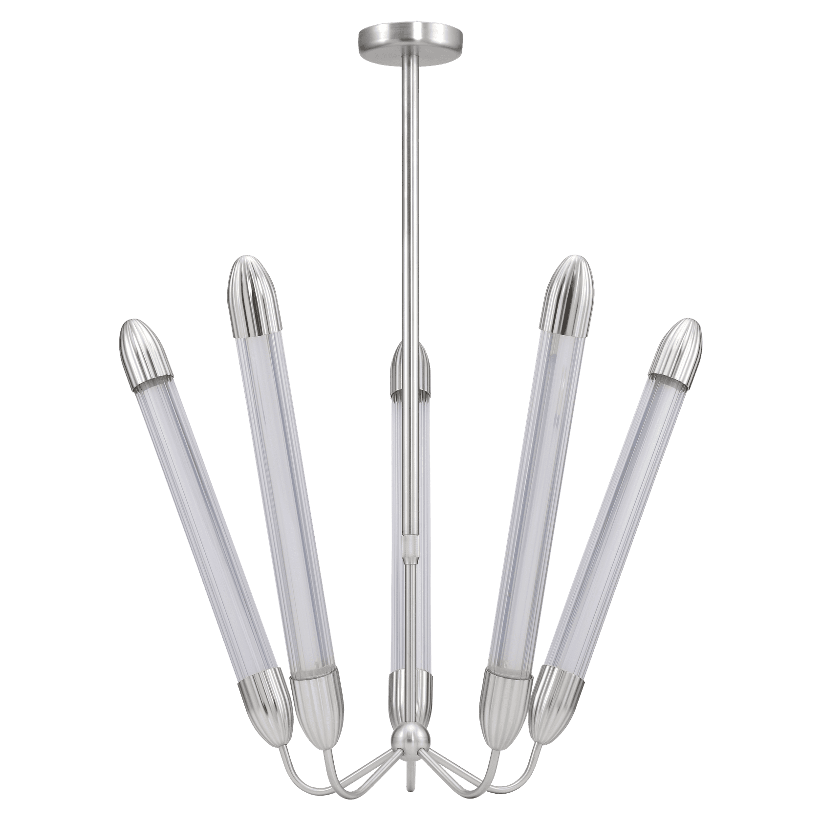 Lemon Squeeze lysekrone, poleret stål • UMAGE