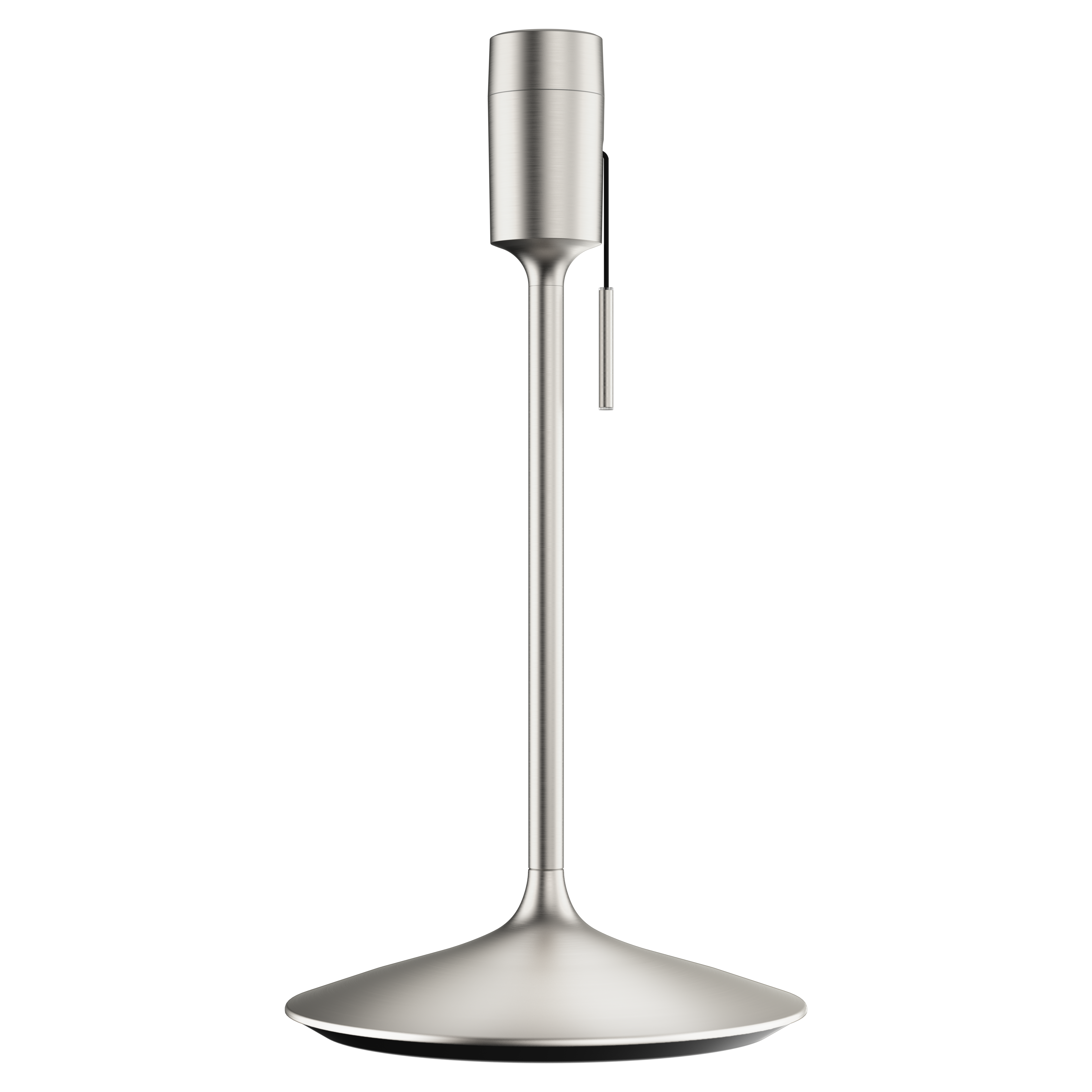 Komorebi Square bordlampe, egetræ og børstet stål look • UMAGE