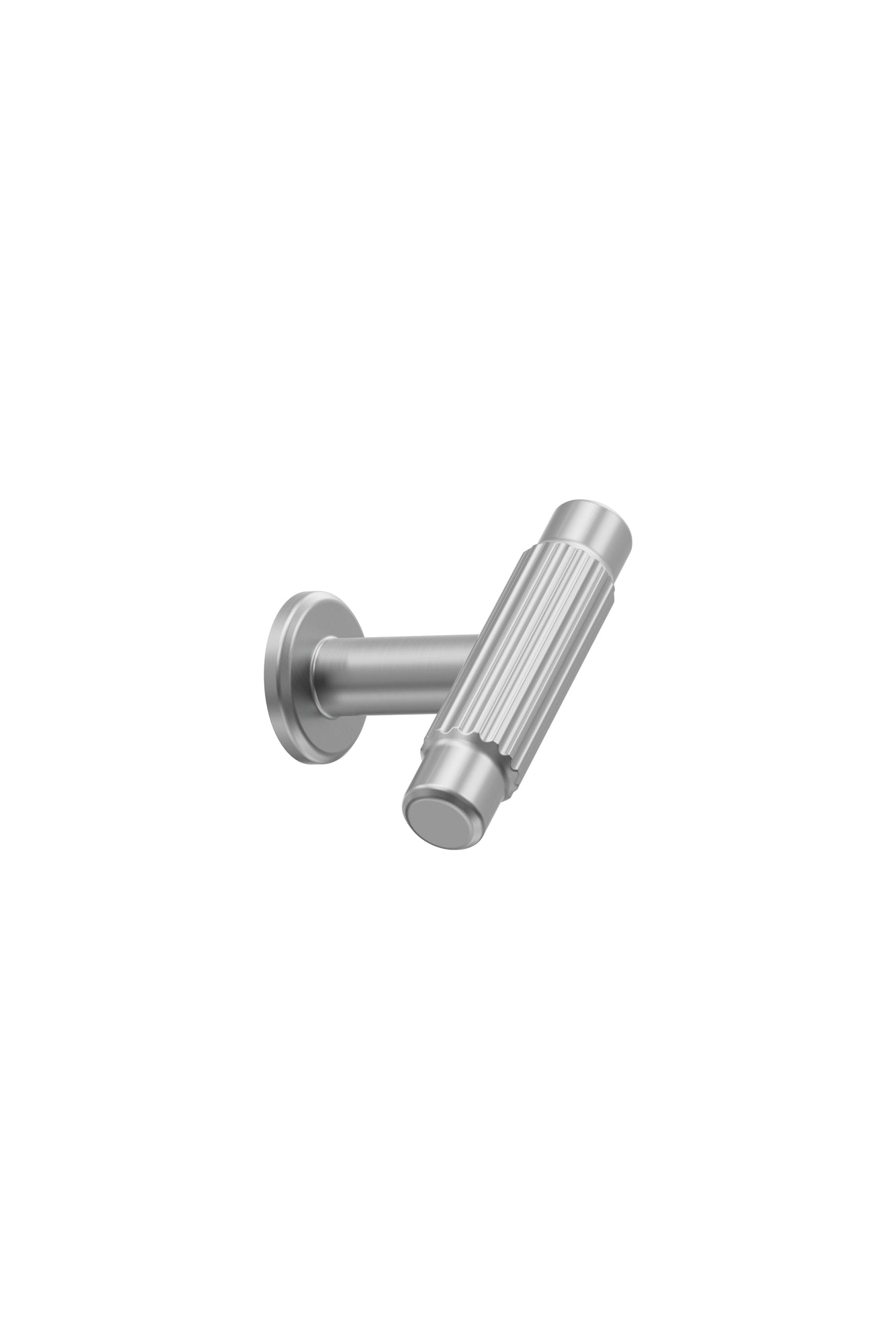 VILLA T knop, rustfrit stål look (inox look) • Furnipart