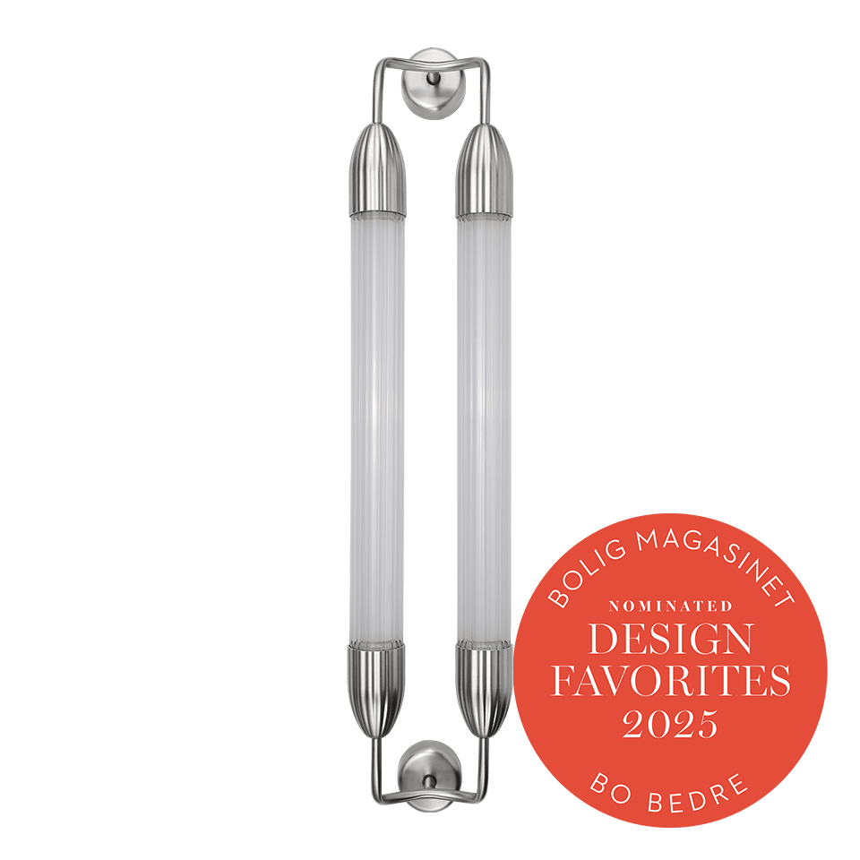 Lemon Squeeze Wall Double, væglampe, poleret stål • UMAGE