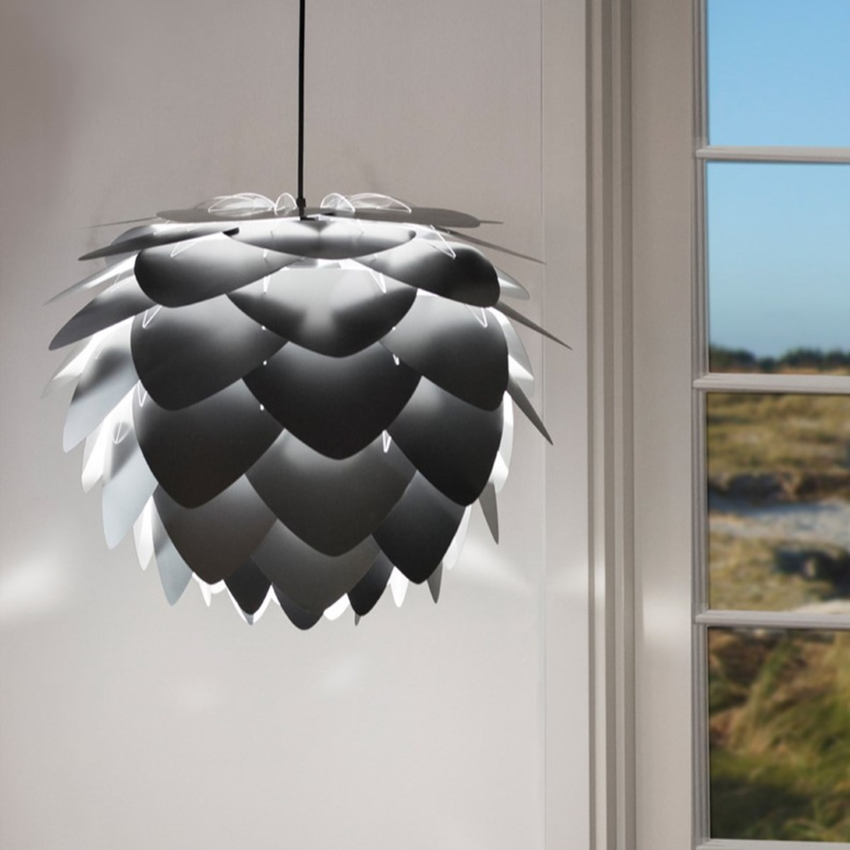 Aluvia lampeskærm, grå • UMAGE