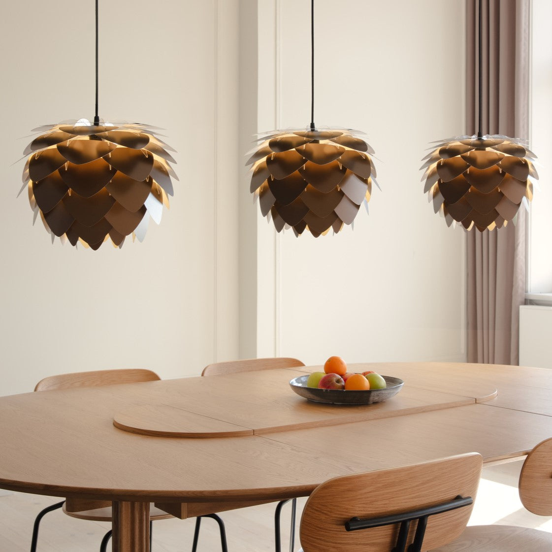 Aluvia lampeskærm, børstet bronze • UMAGE