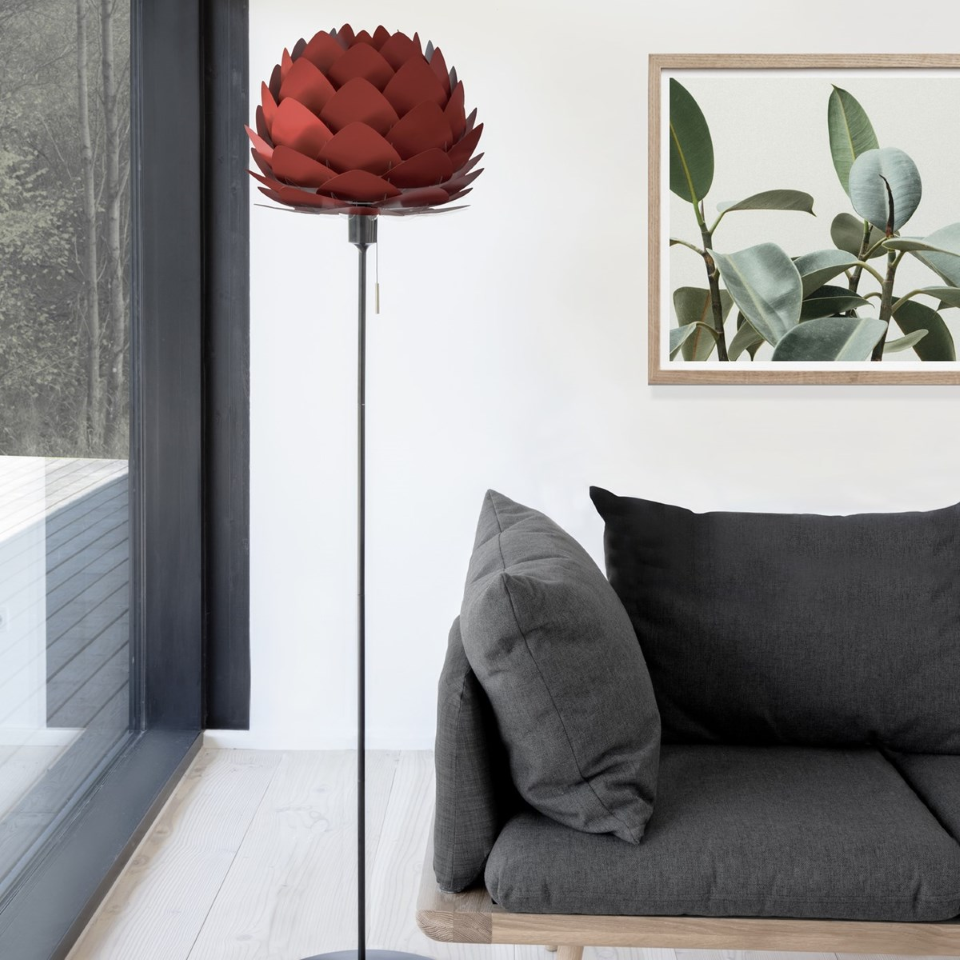 Aluvia lampeskærm, rød • UMAGE