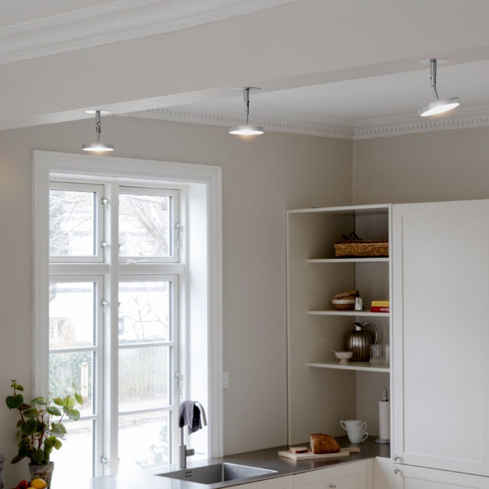 Asteria Spot spotlampe, poleret stål • UMAGE