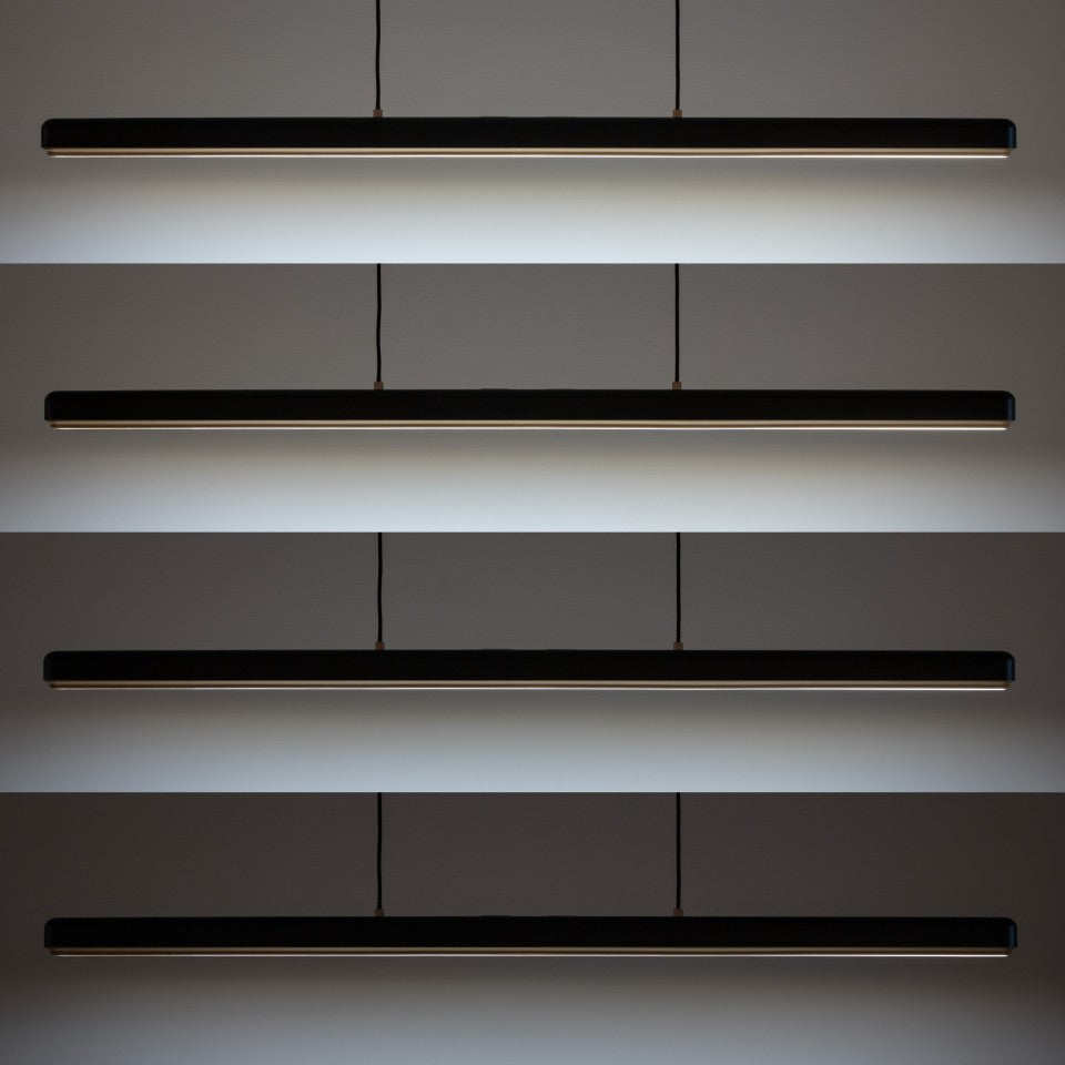 Hazel Branch pendel, sort og stål • UMAGE