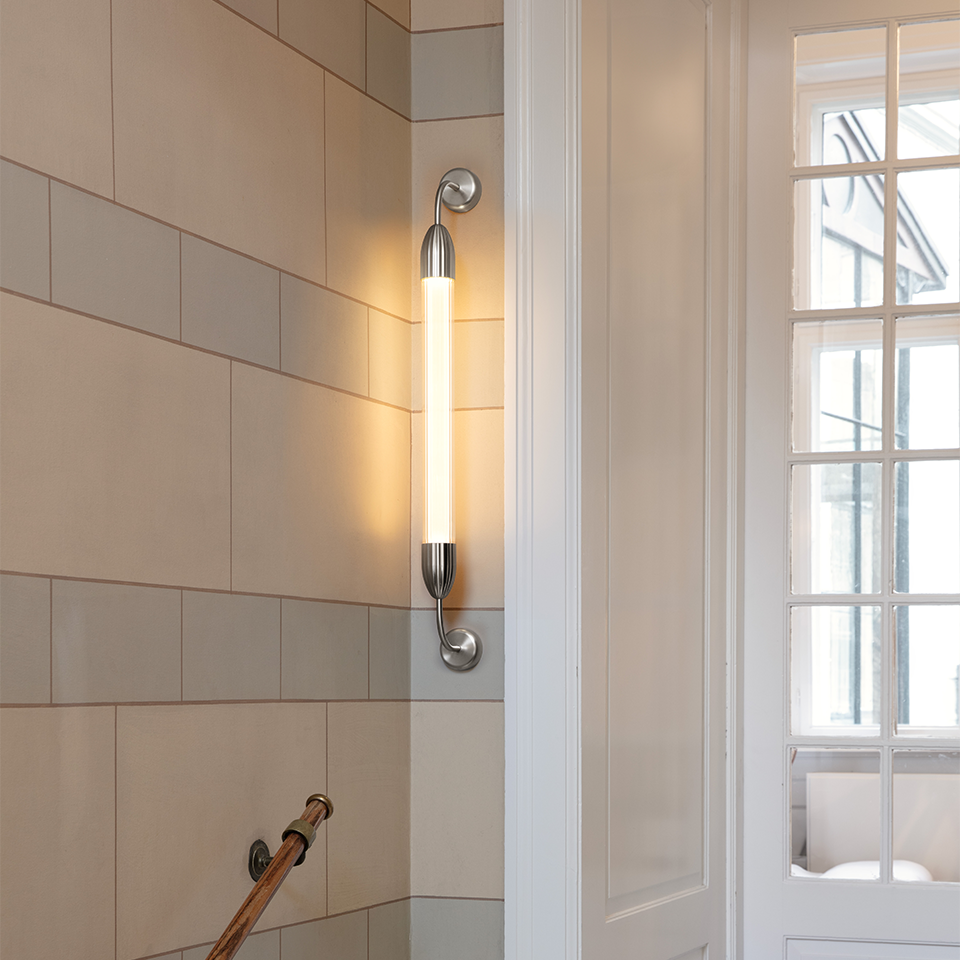 Lemon Squeeze Wall Single, væglampe, poleret stål • UMAGE