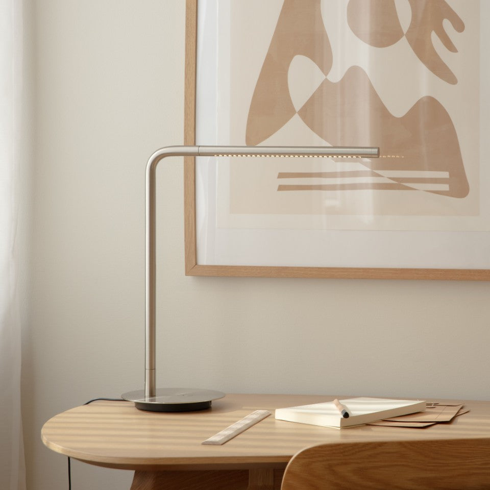 Omni Table bordlampe, stål • UMAGE