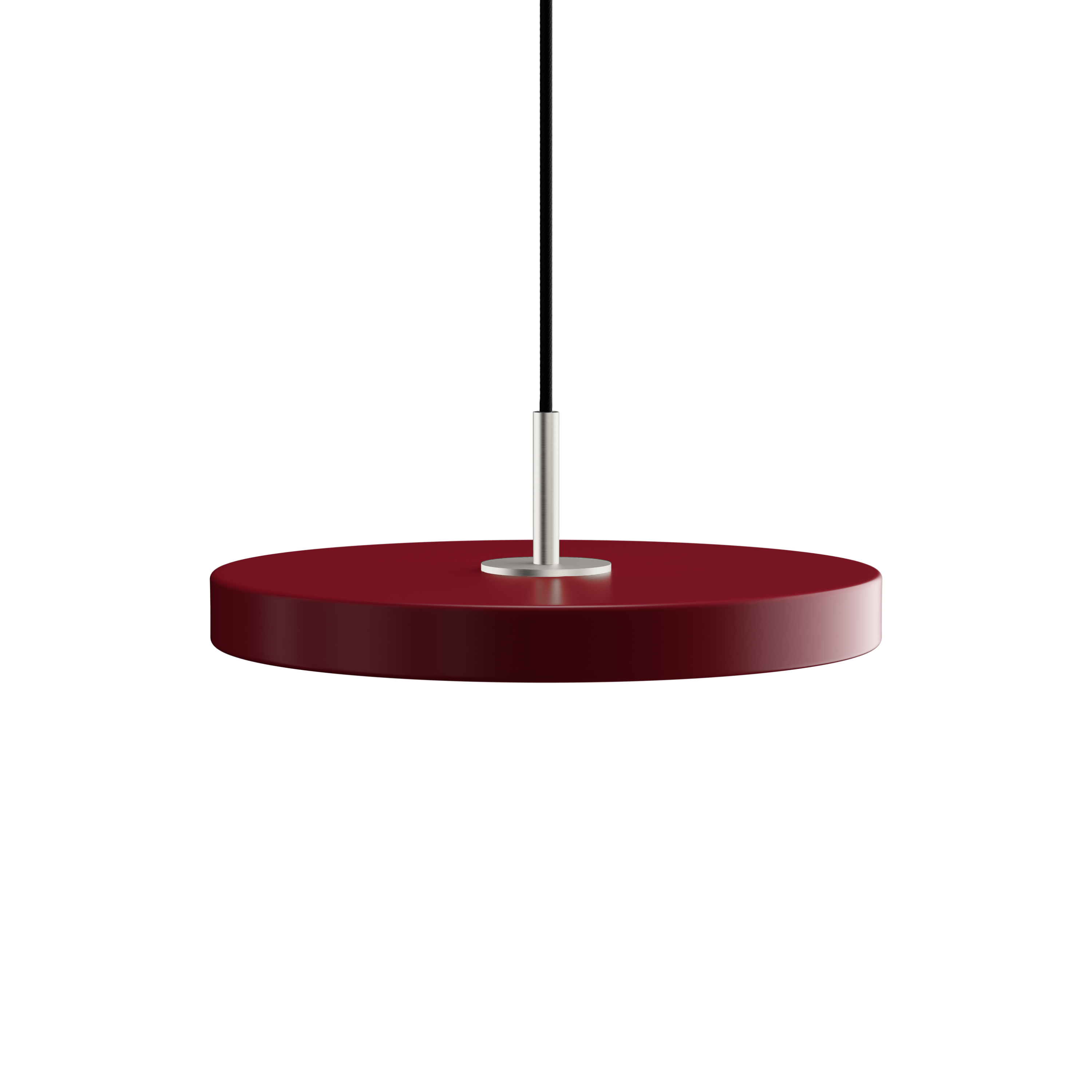 Asteria pendel, rød og stål • UMAGE